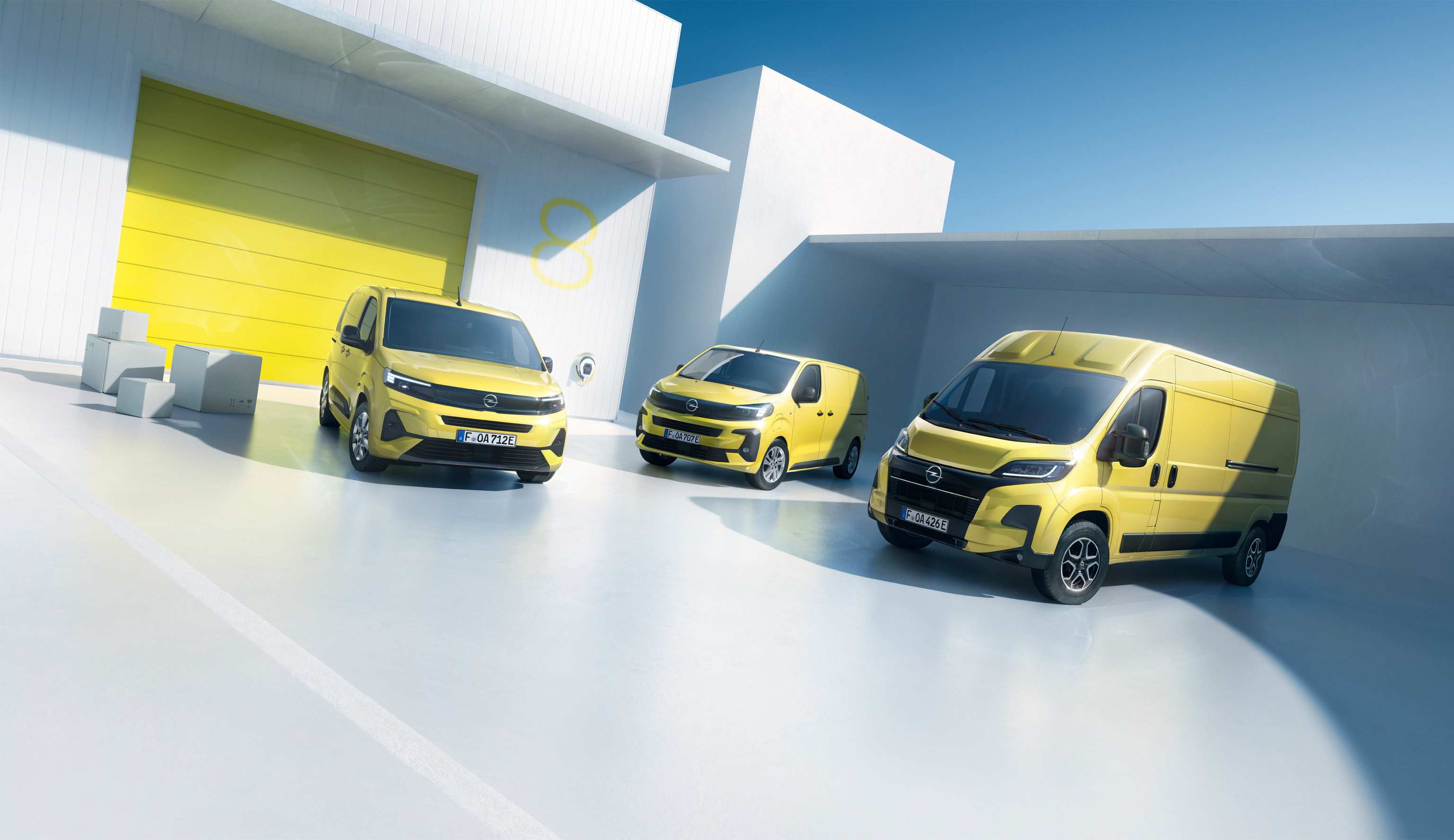 Gama de vehículos comerciales ligeros de Opel