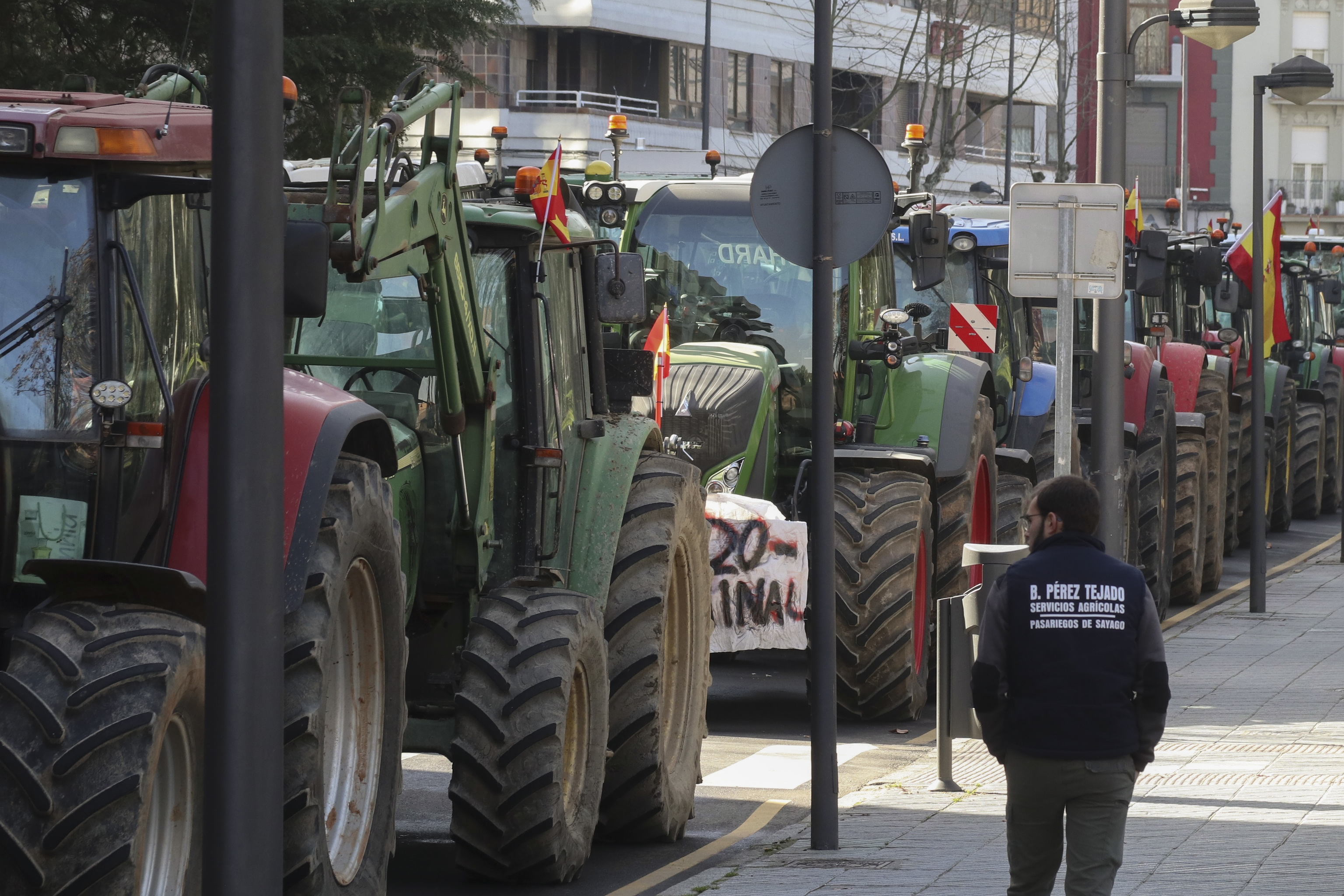 Protestas de agricultores en Zamora