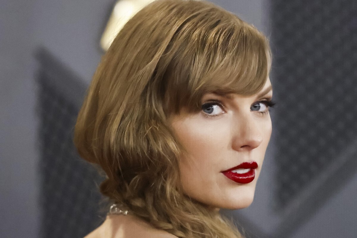Taylor Swift, este domingo en la gala de los Grammy.