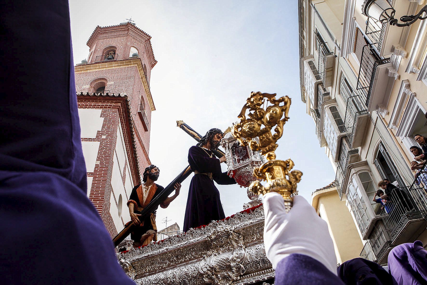 Procesión de la Semana Santa de Málaga.