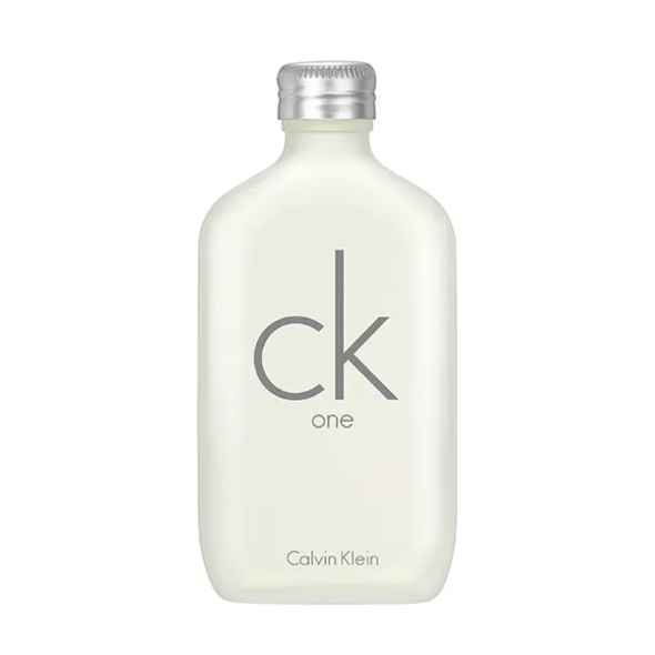 Otros perfumes unisex que triunfan y puedes compartir con tu pareja: CK One de Calvin Klein