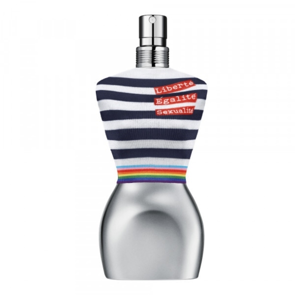 Otros perfumes unisex que triunfan y puedes compartir con tu pareja: Classique Pride de Jean Paul Gaultier