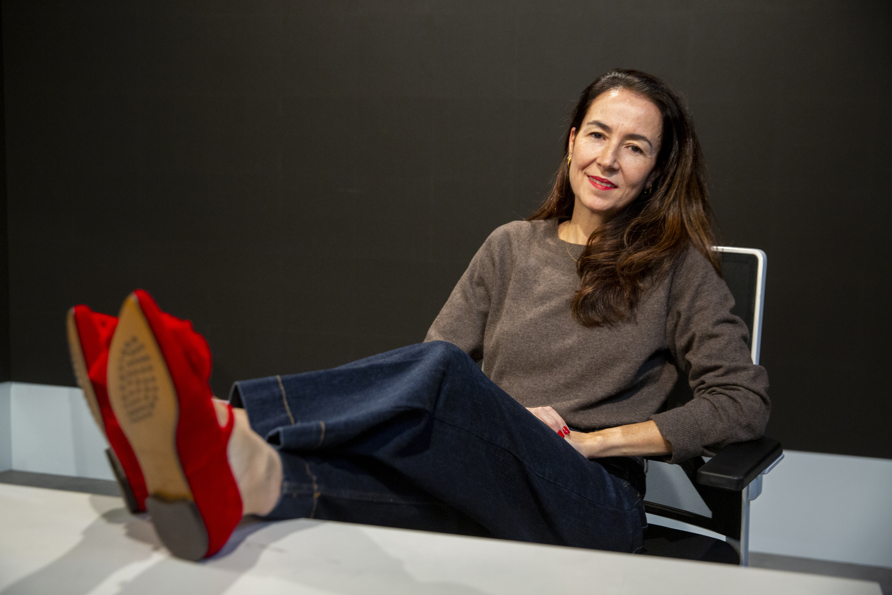 Isabel Moralejo, fundadora de la marca de zapatos Adeba.