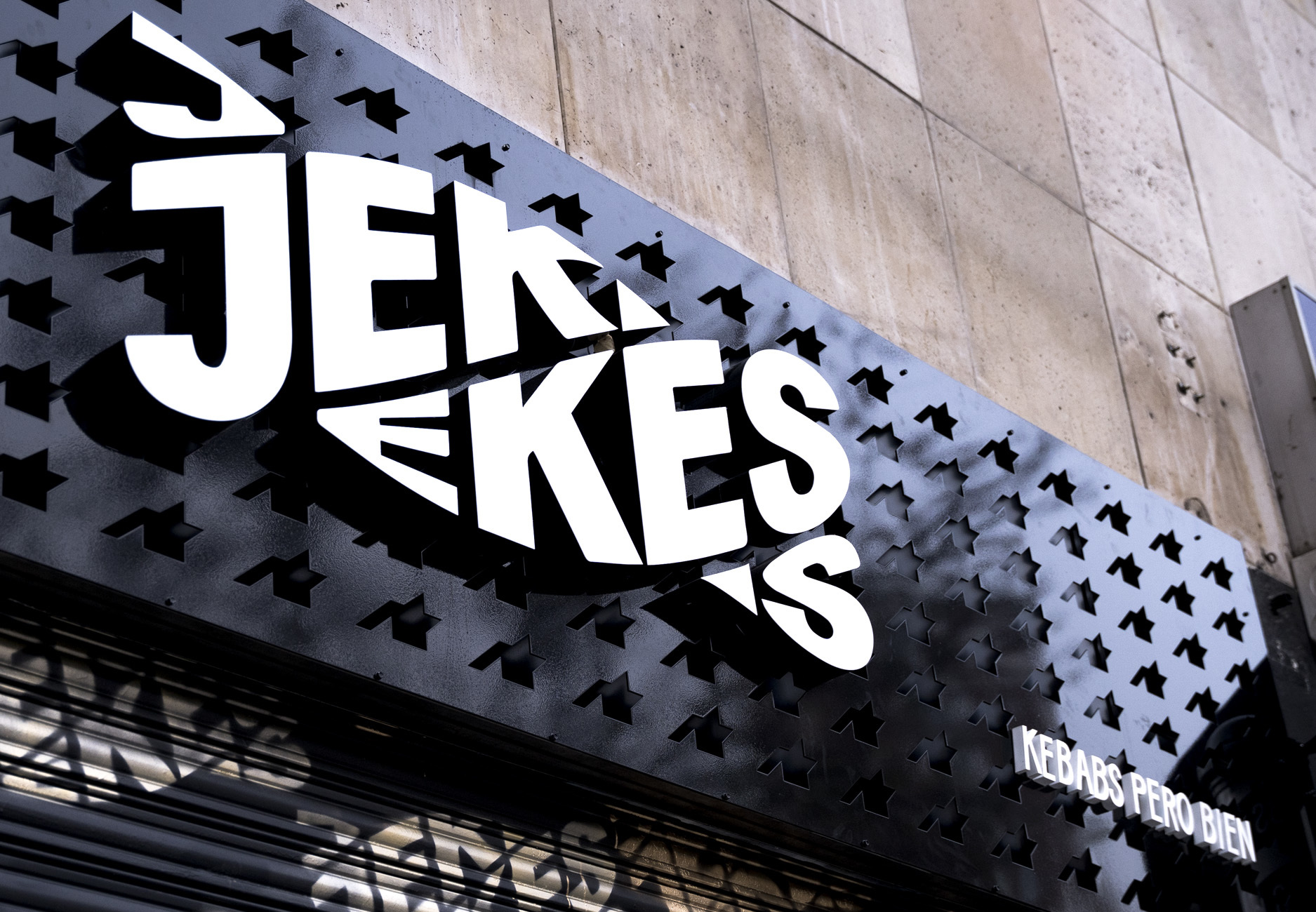 Local de Jekes, el nuevo templo del kebab en Madrid.