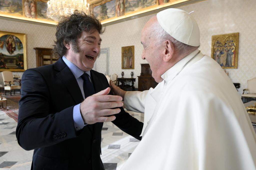 Milei completa la reconciliación con el Papa: «Le expliqué todo, me entendió a la perfección»