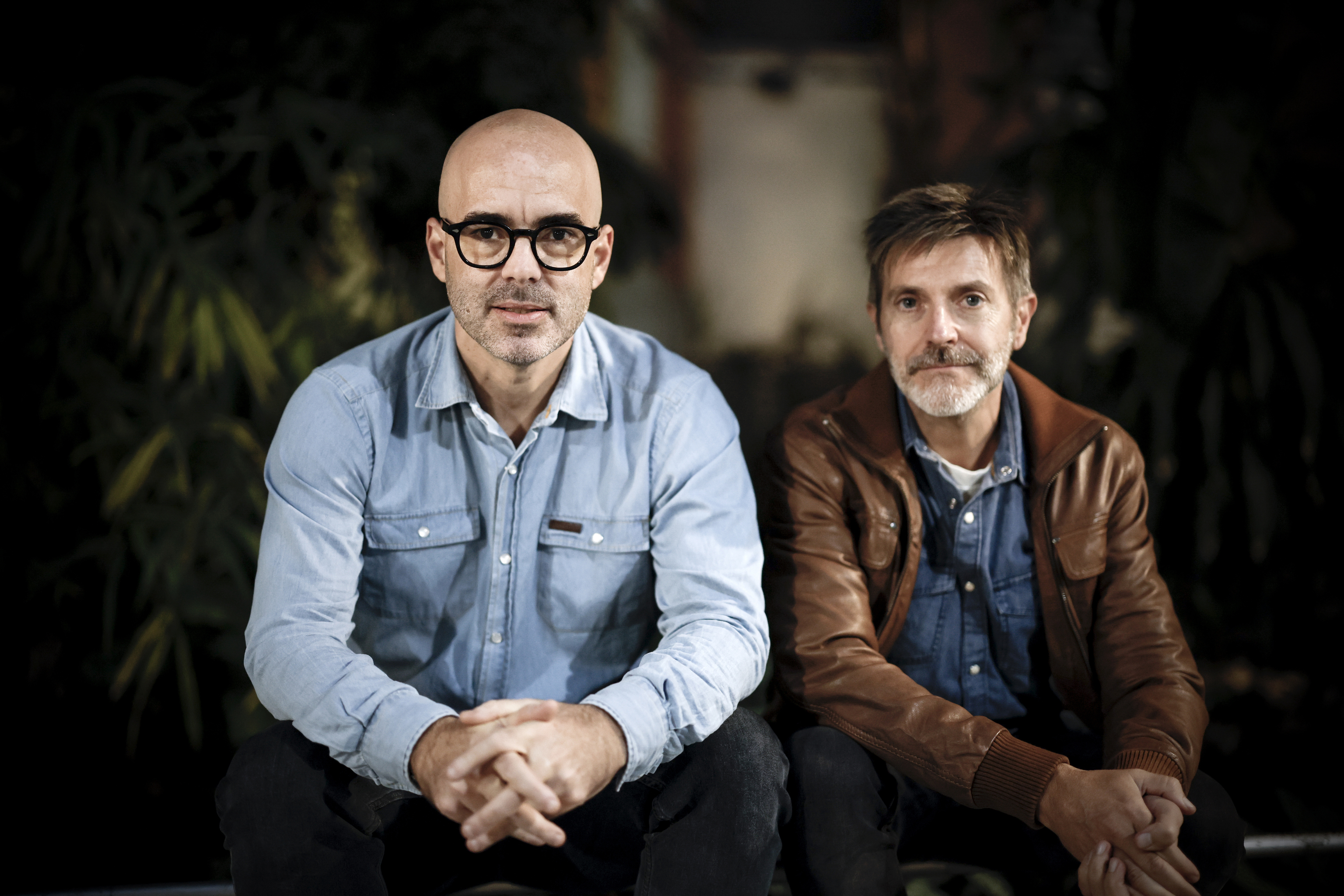 Rodrigo Terrasa y Paco Roca, autores de 'El abismo del olvido'.
