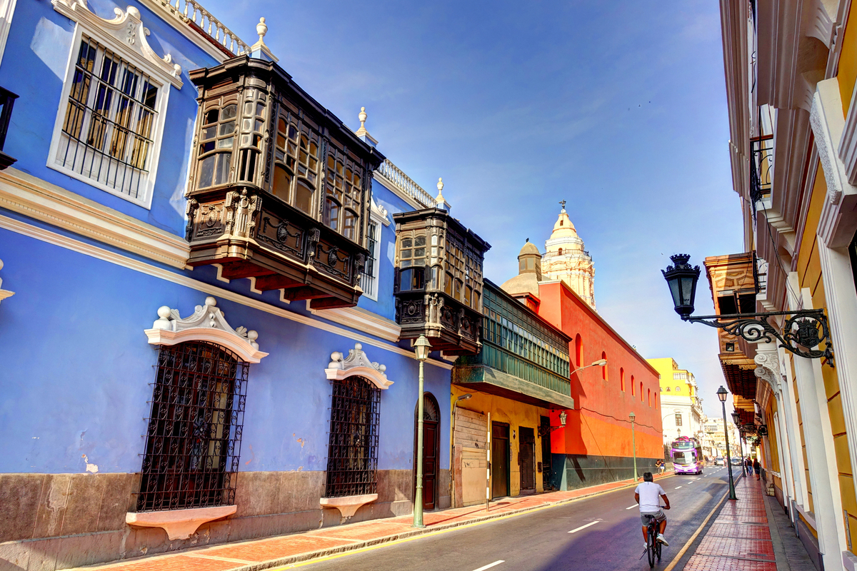 El centro histórico de Lima.