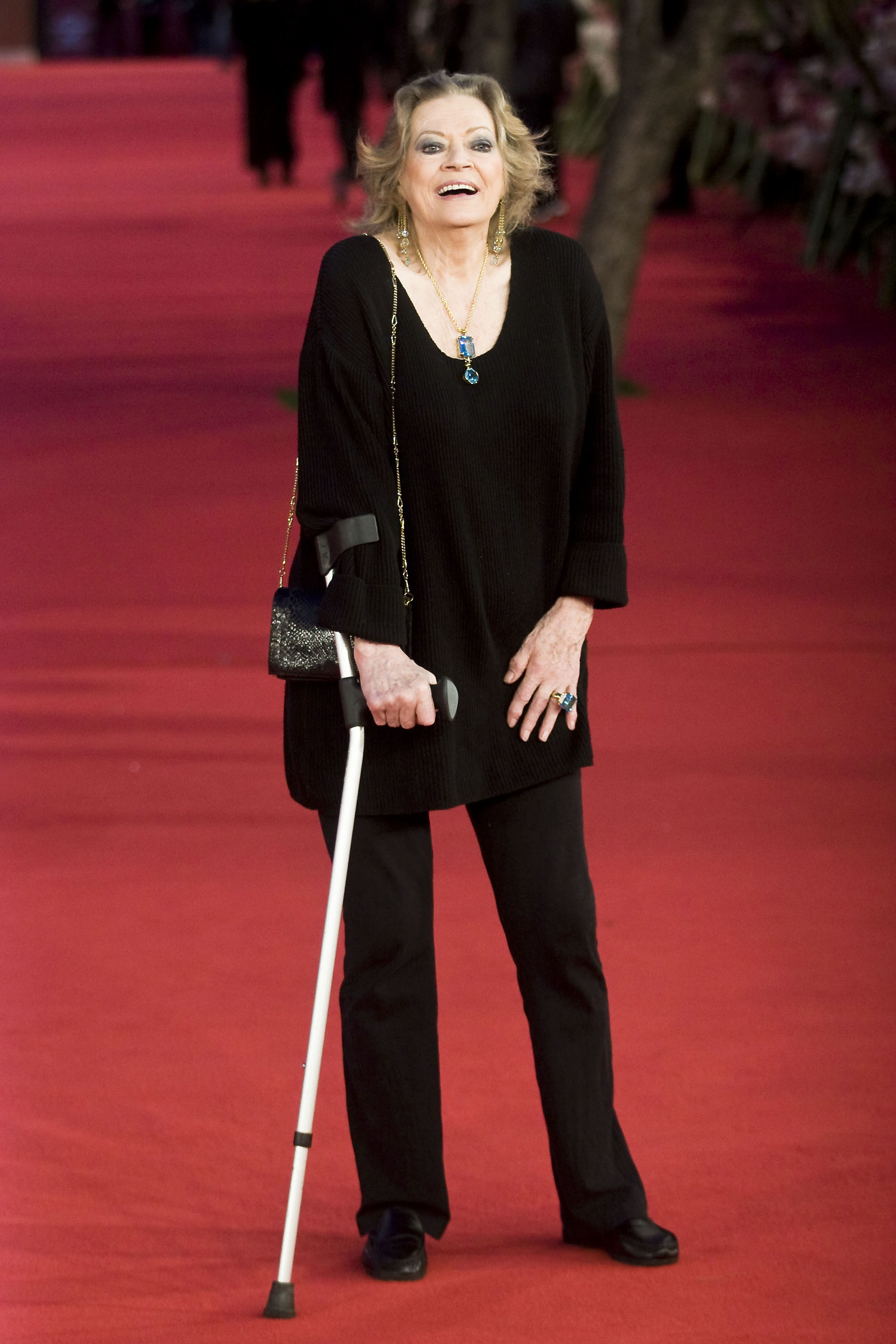 La actriz sueca en 2010, cinco aos antes de su muerte.