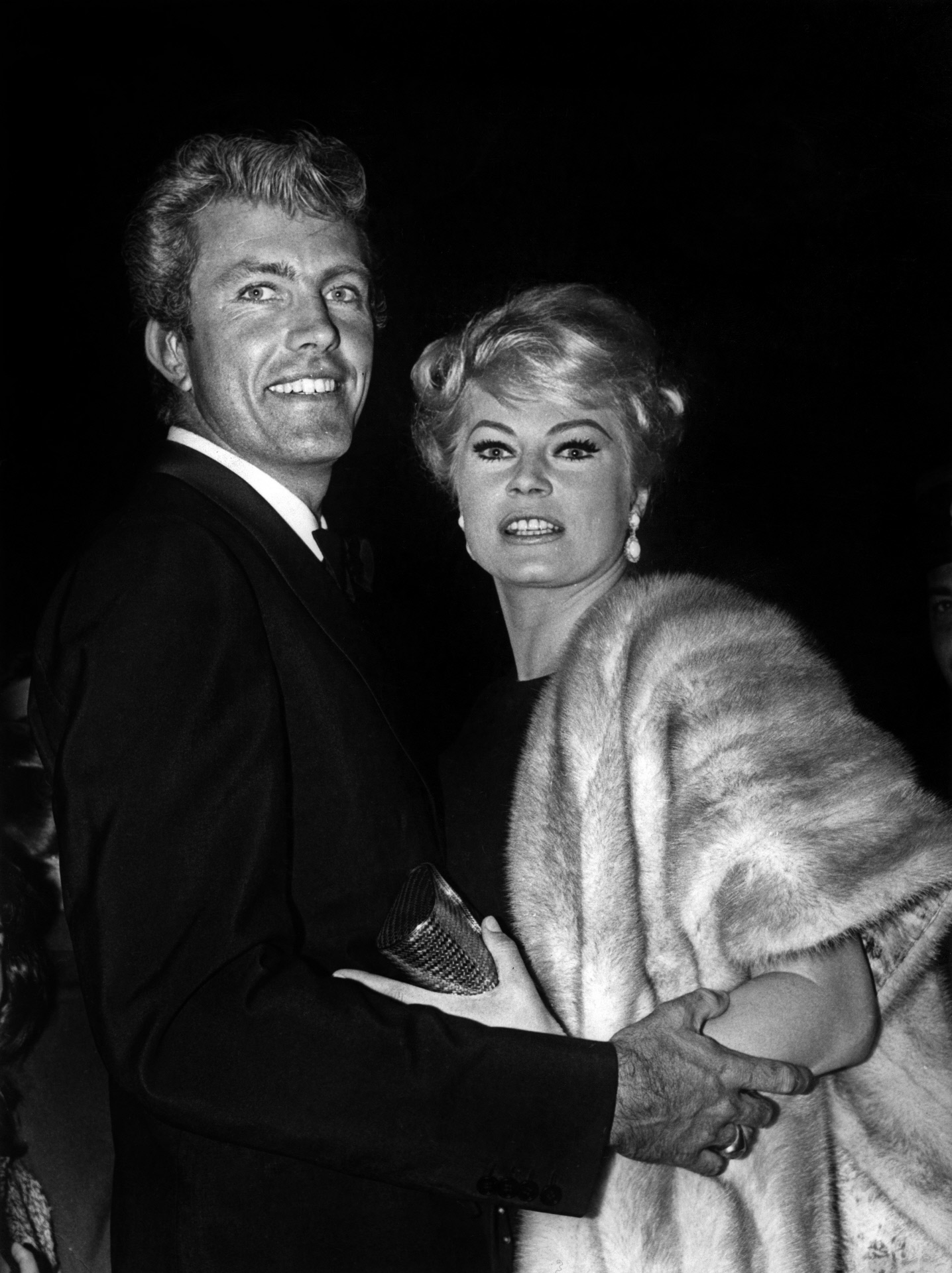 Con su marido, Rick Von Nutter, en 1963.
