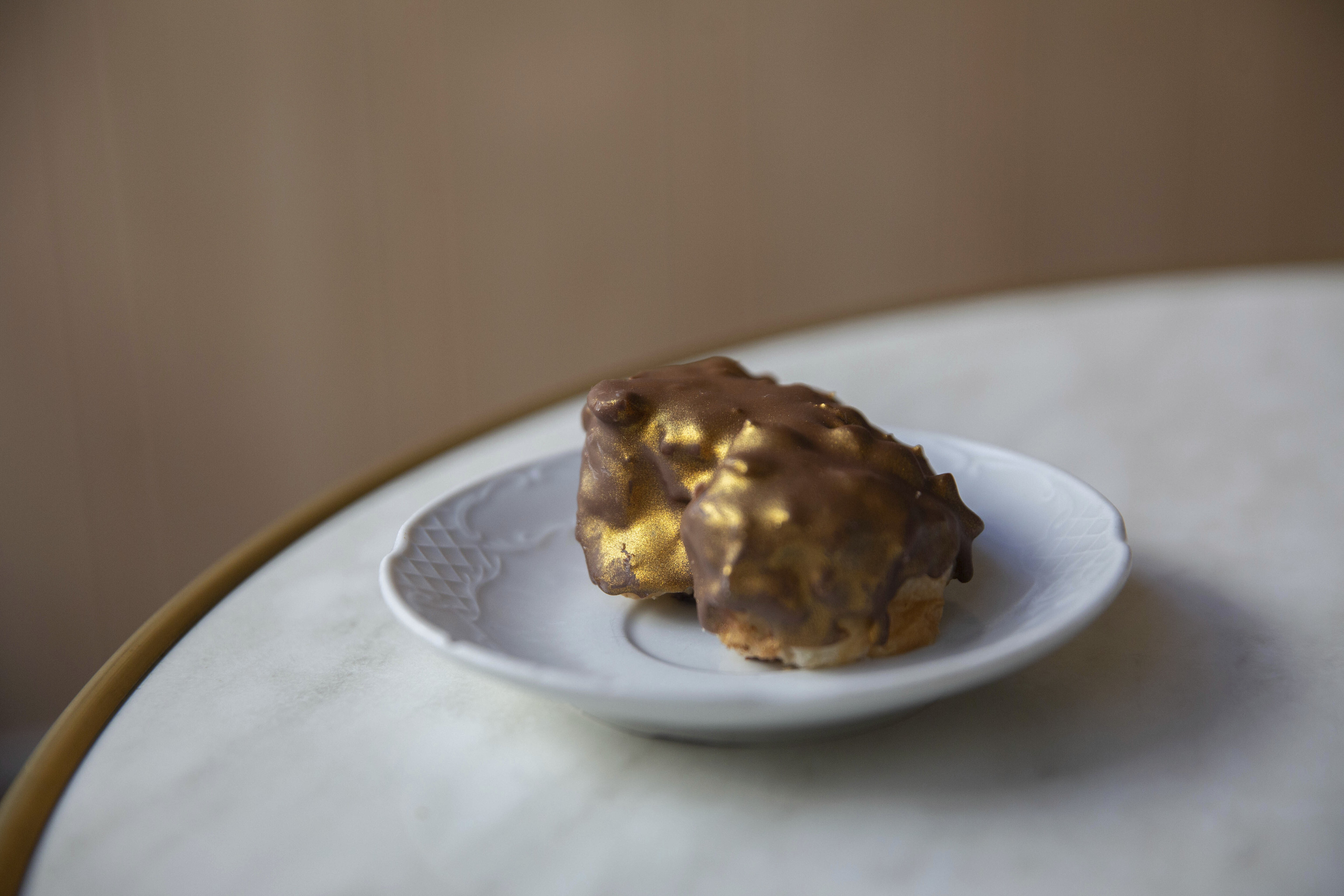 La palmera de Ferrero con toques dorados de Paco-Pan.