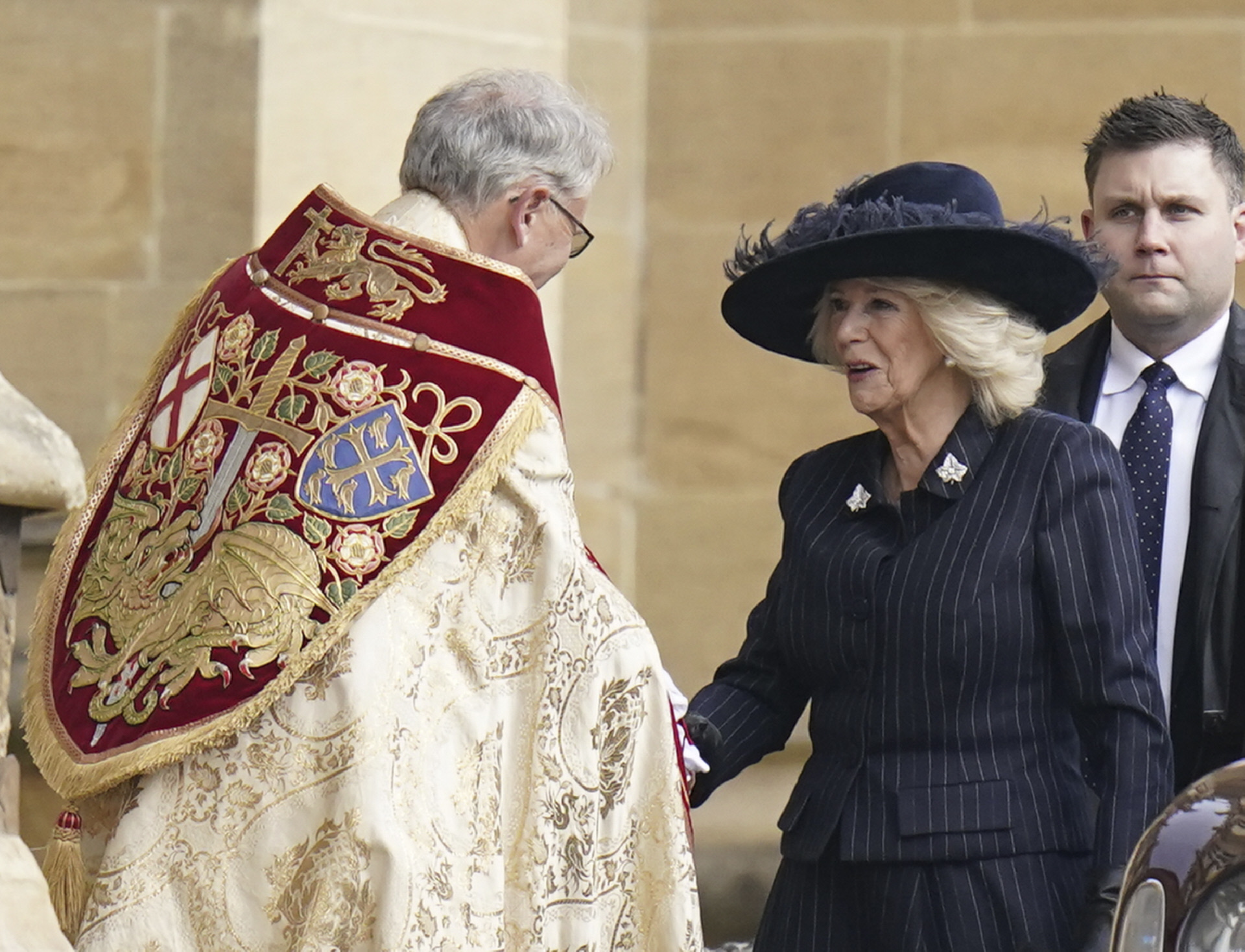 La reina Camilla de Inglaterra.