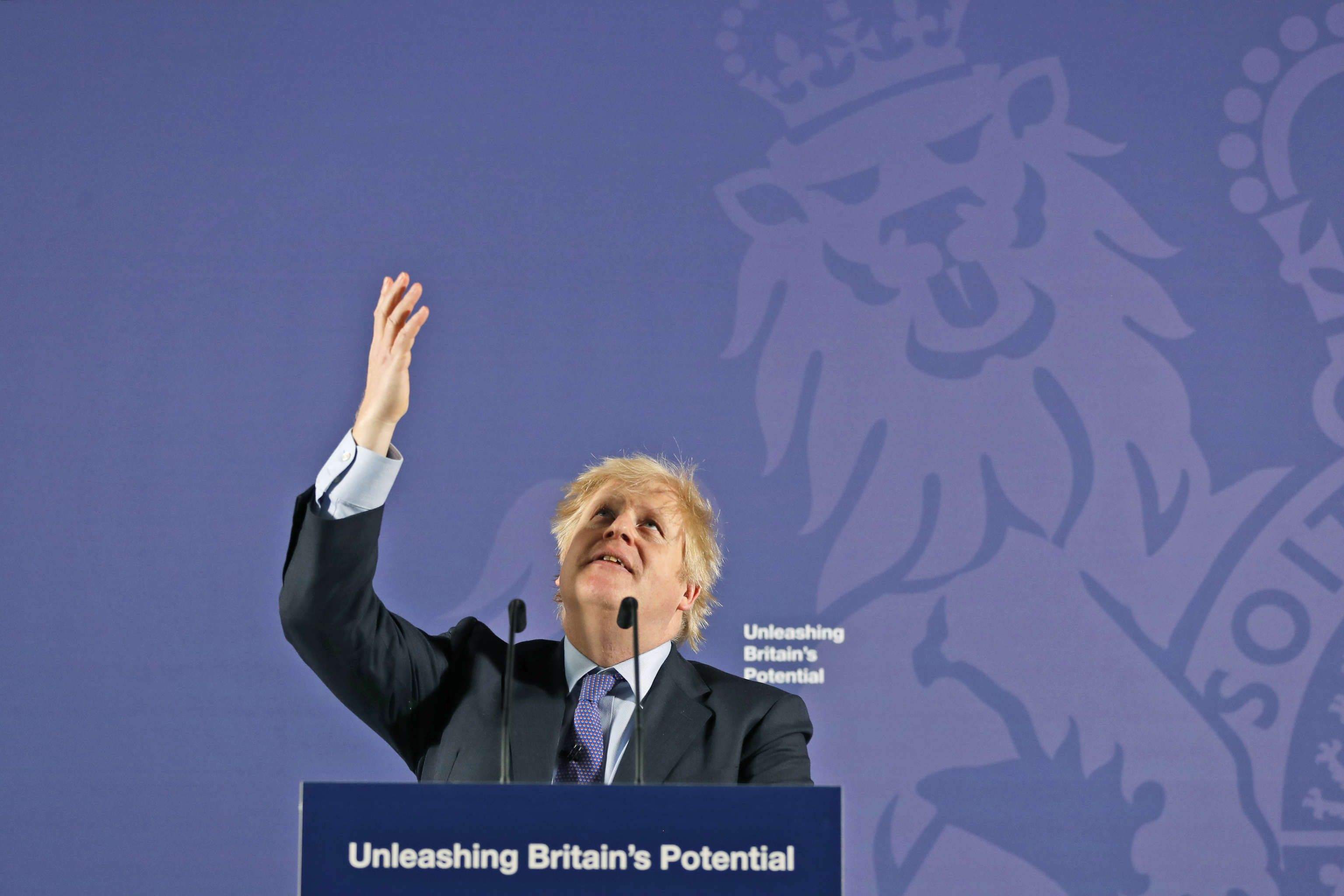Boris Johnson, en su poca al frente del Gobierno britnico, en 2020.
