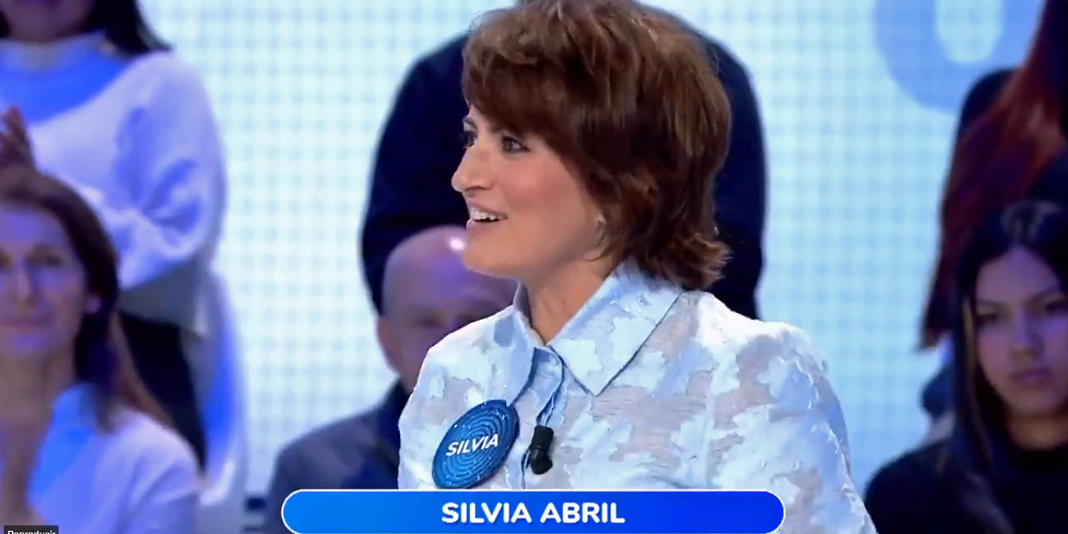 Silvia Abril participando en Pasapalabra.