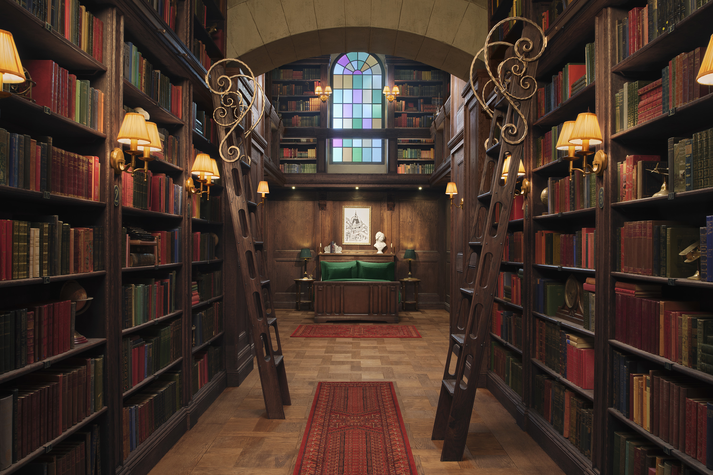 La biblioteca secreta de la Catedral de San Pablo en Londres.
