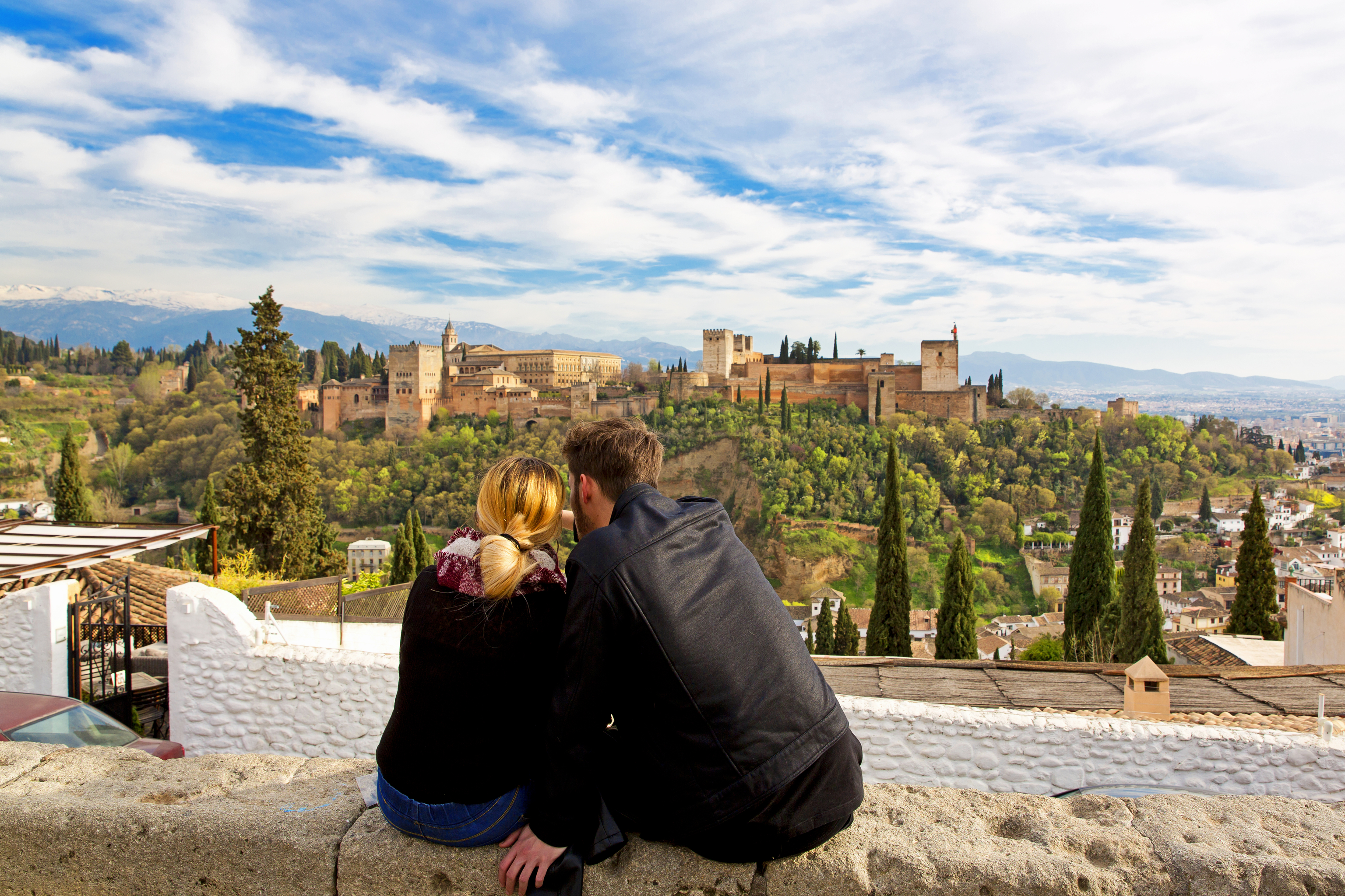 Granada desde el mirador de San Nicols.