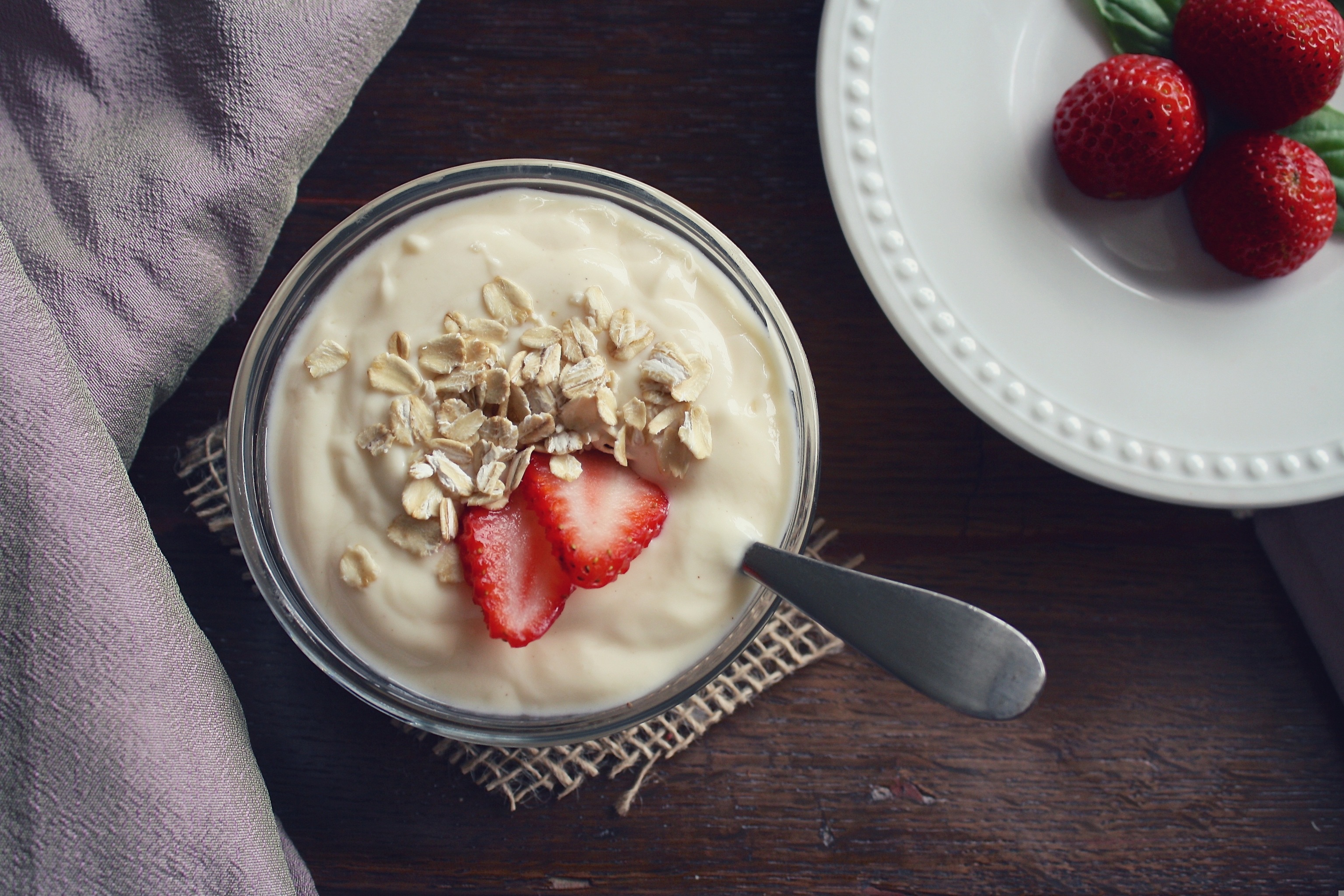 Alimentos para tu desayuno de fin de semana: yogur desnatado