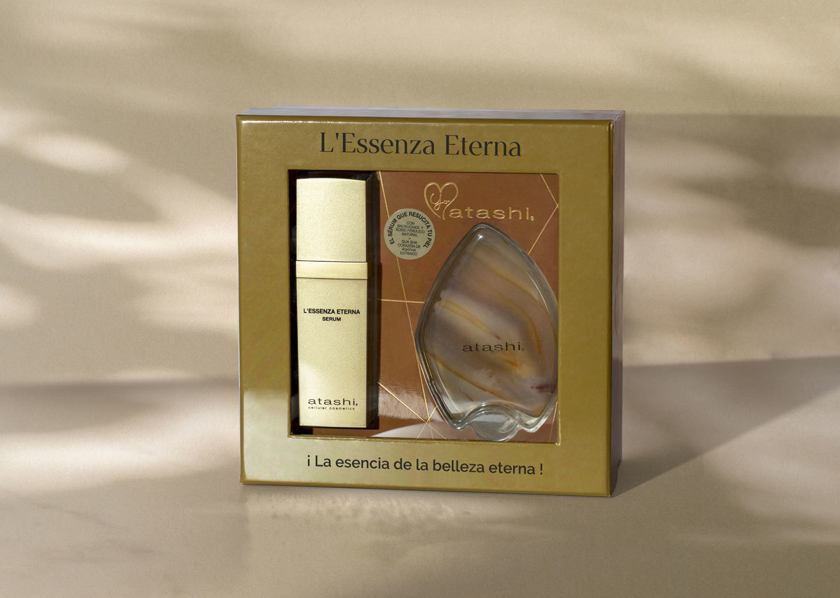 Cofre L'Essenza Eterna, de Atashi Cellular Cosmetics