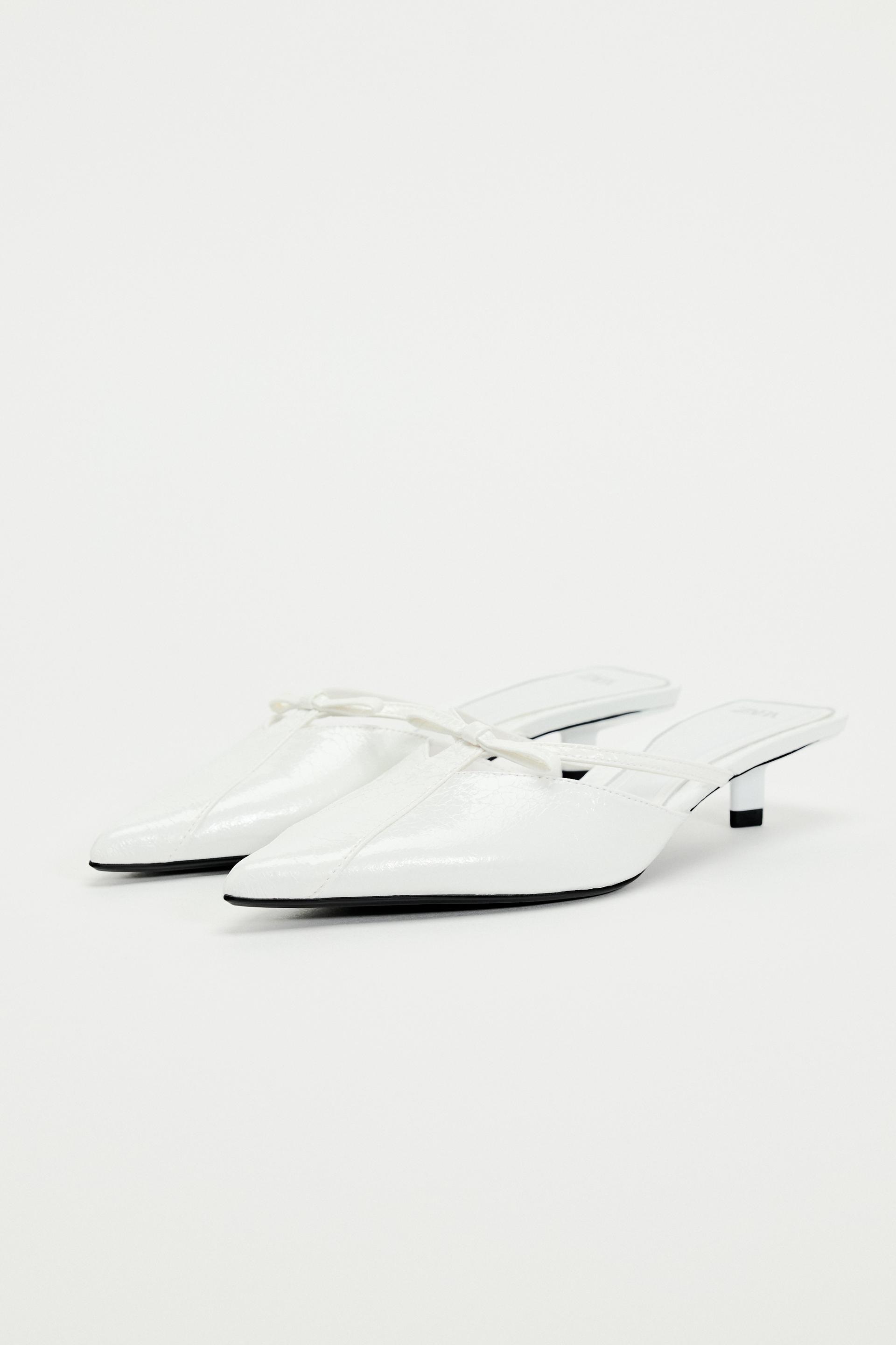 El tacn en tendencia: los zapatos kitten heel con lazo ms bonitos de Zara