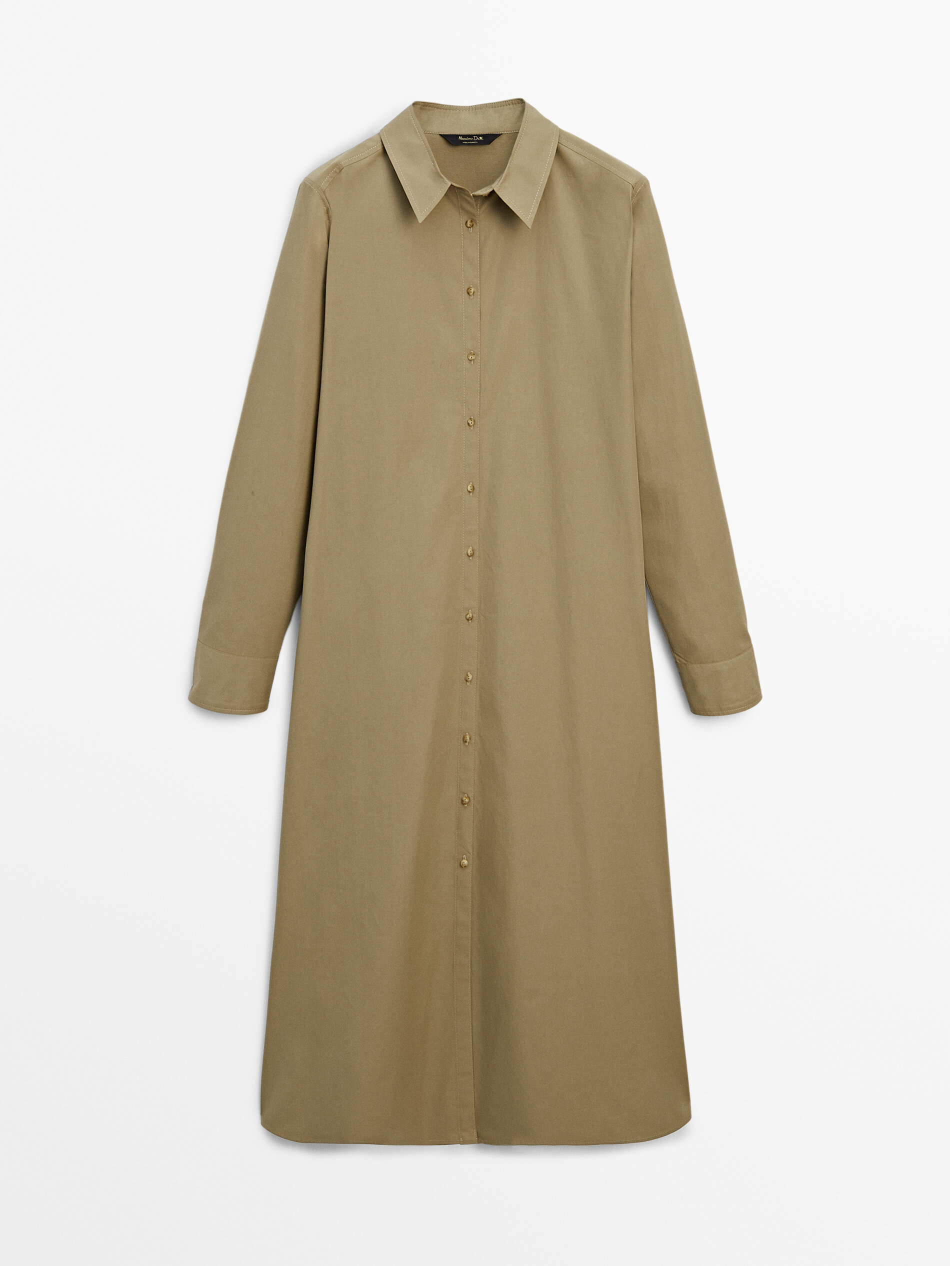 Renueva tu armario con el vestido midi camisero de Massimo Dutti que te har sentir fabulosa a los 60 aos
