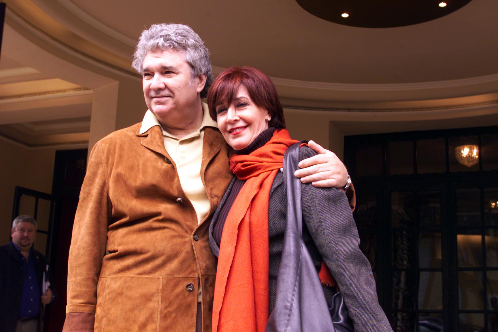 Concha Velasco con su entonces marido, Paco Mars, en 2003