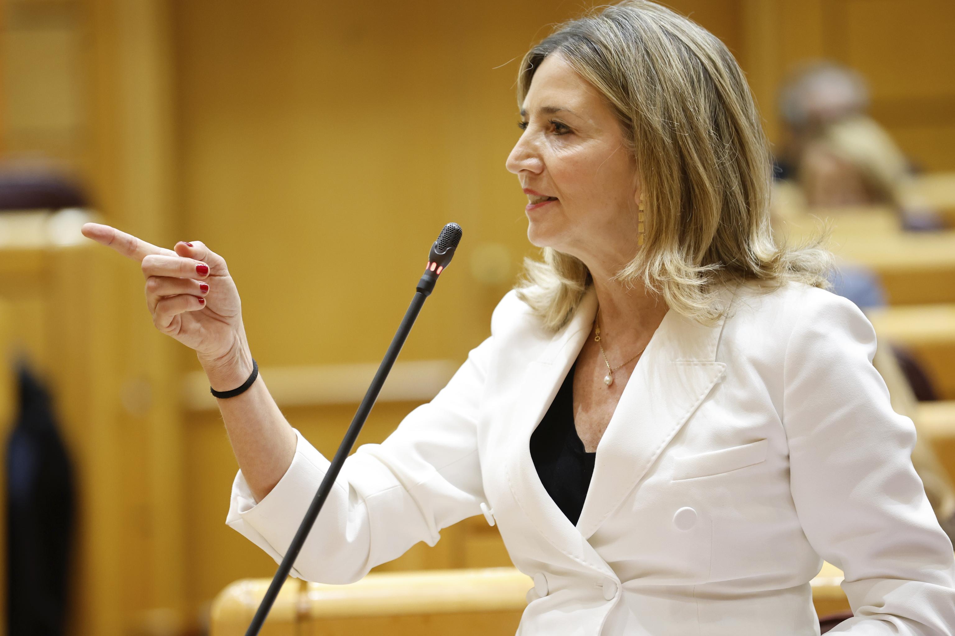 Alicia Garca, portavoz del PP en el Senado.