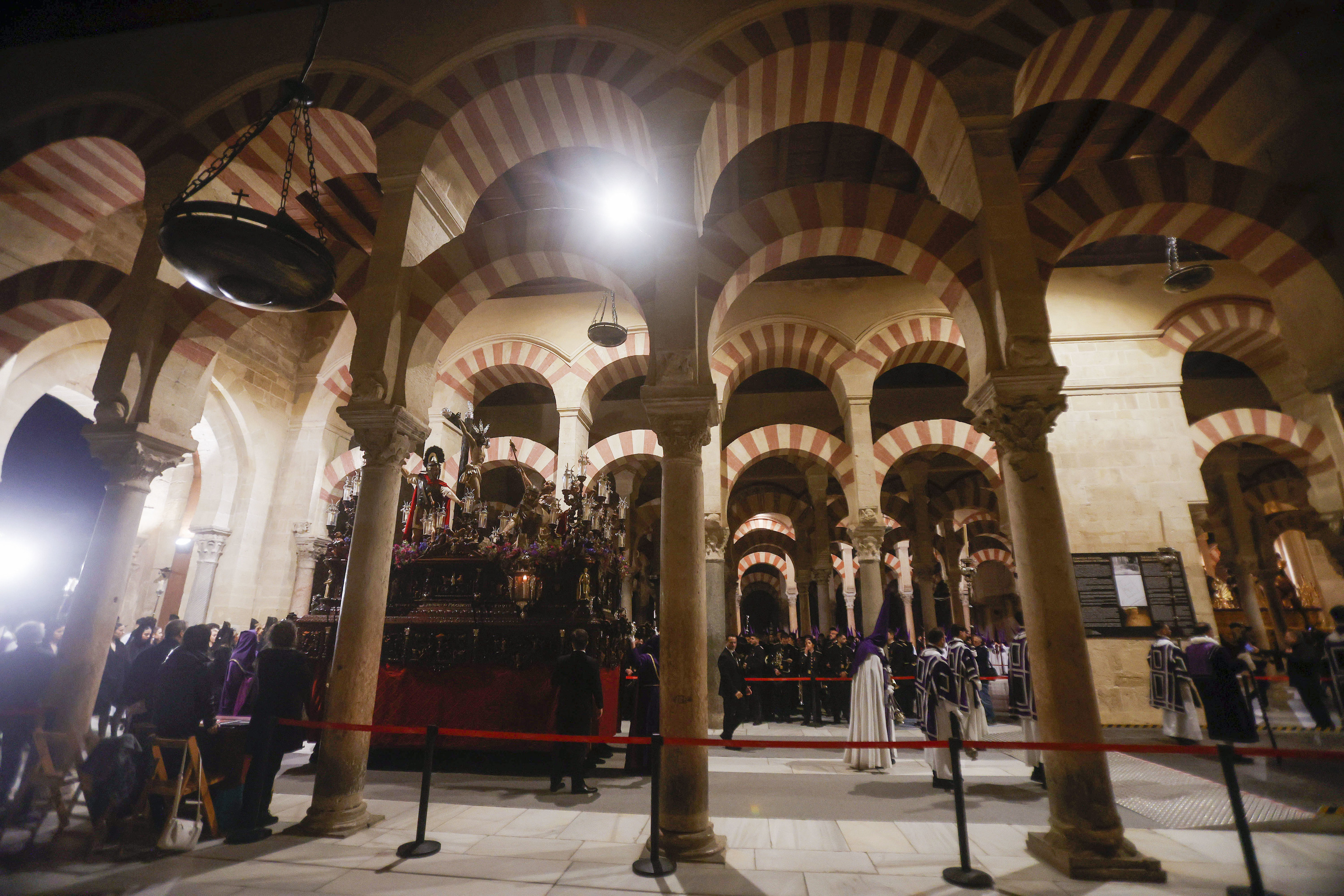 La Mezquita de Crdoba este martes.