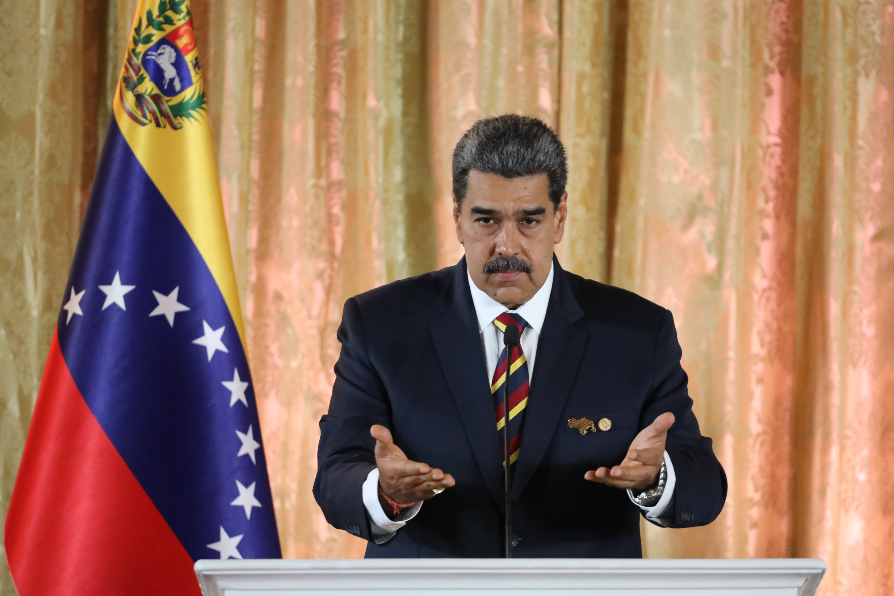 El presidente de Venezuela, Nicols Maduro, esta semana.