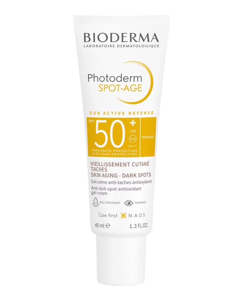 Cul es la mejor crema solar facial? Photoderm Spot Age SPF 50+ de Bioderma