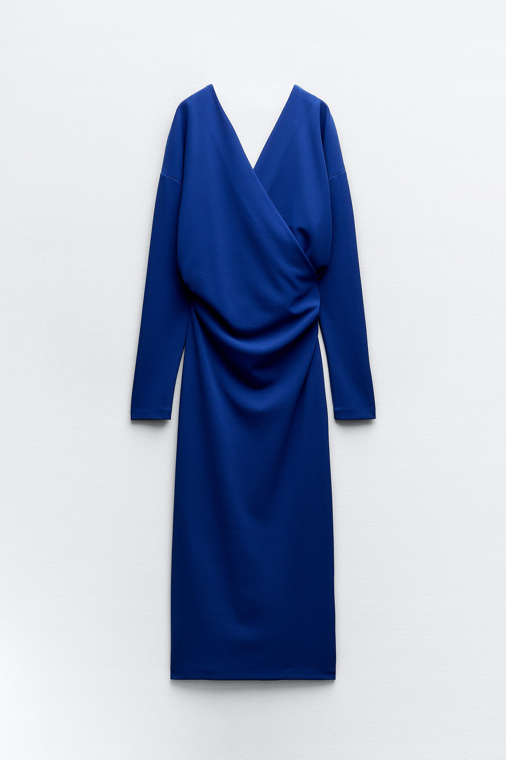 25 vestidos azul klein de Zara para ser la invitada perfecta en cualquier boda