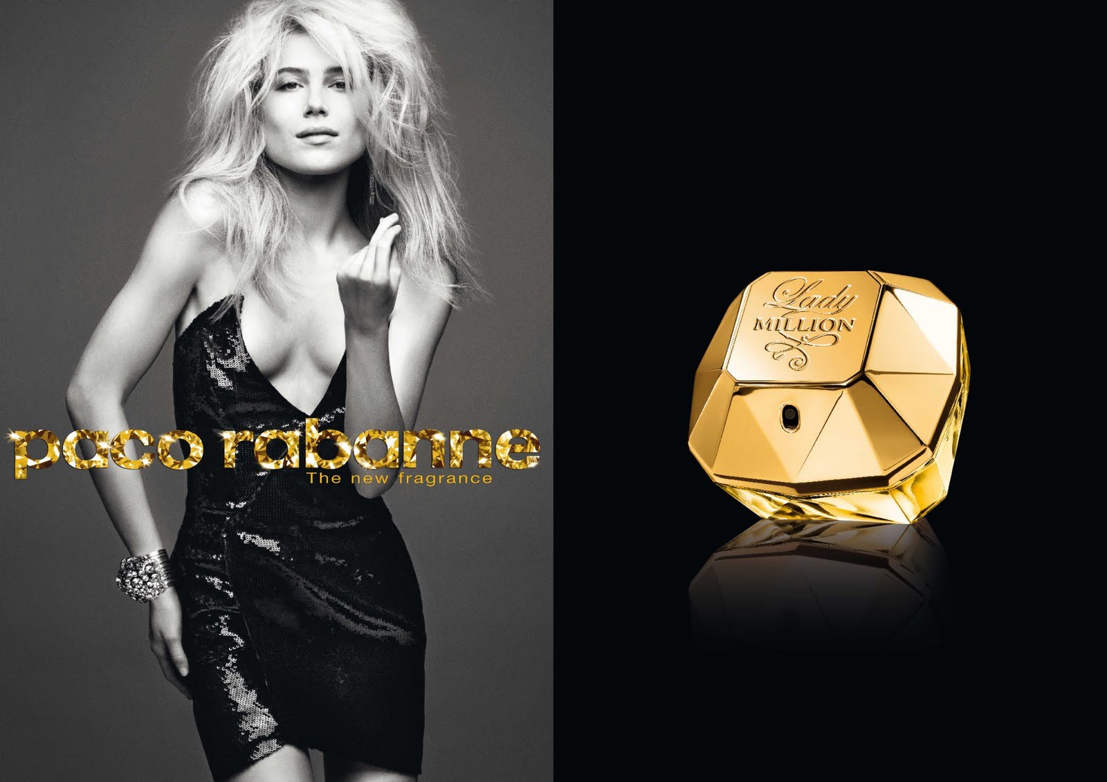 Perfume '1 million' de Paco Rabanne, perteneciente al Grupo Puig.