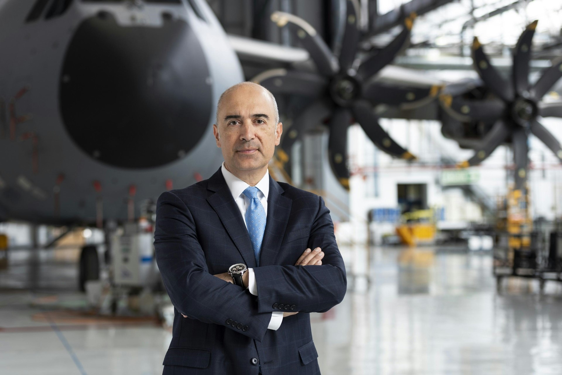 Francisco Javier Sánchez Segura, vicepresidente ejecutivo de Airbus España: «Nuestro reto es aumentar la capacidad de producción»