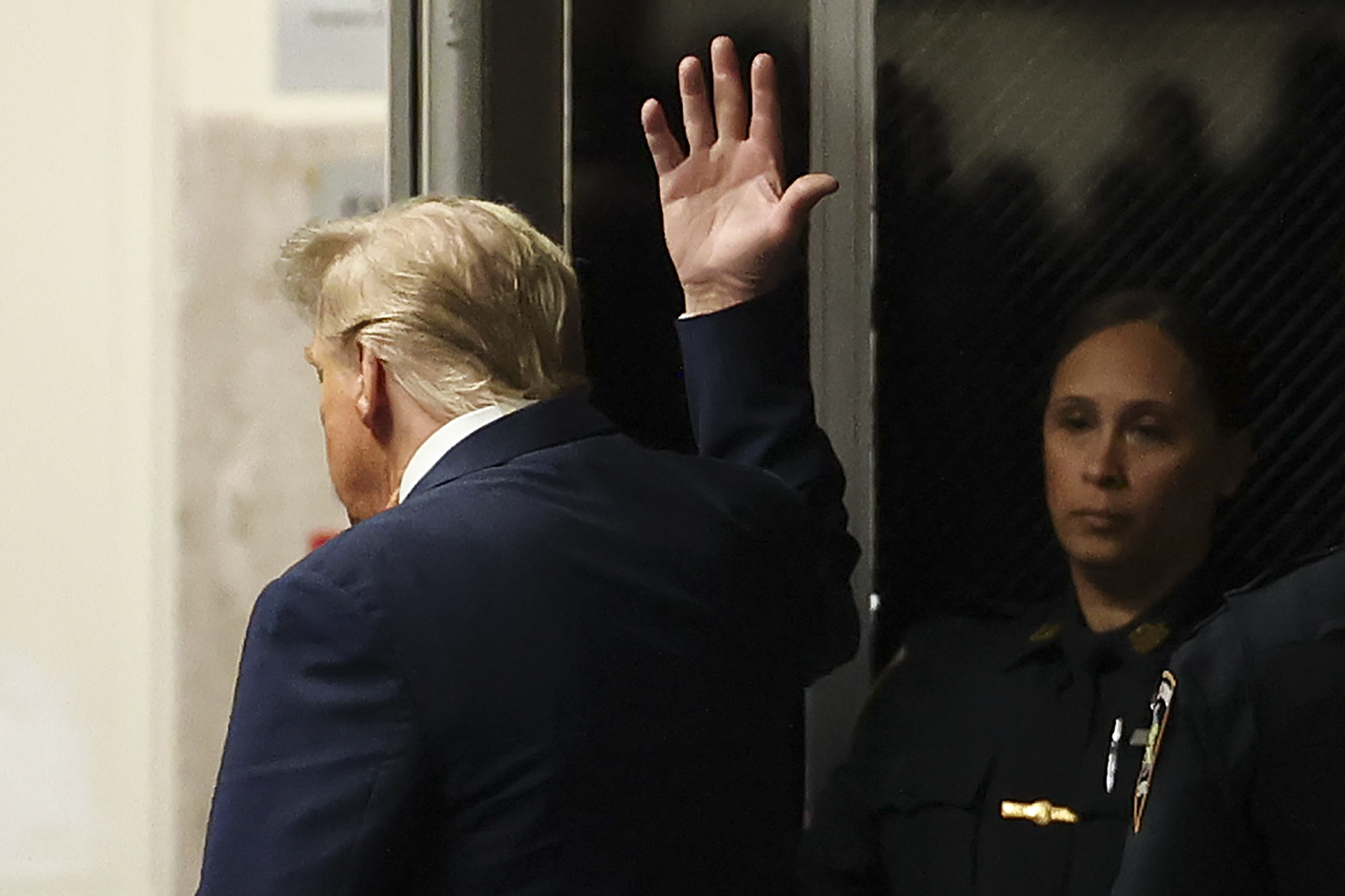 Trump espera el inicio de su juicio en NY.