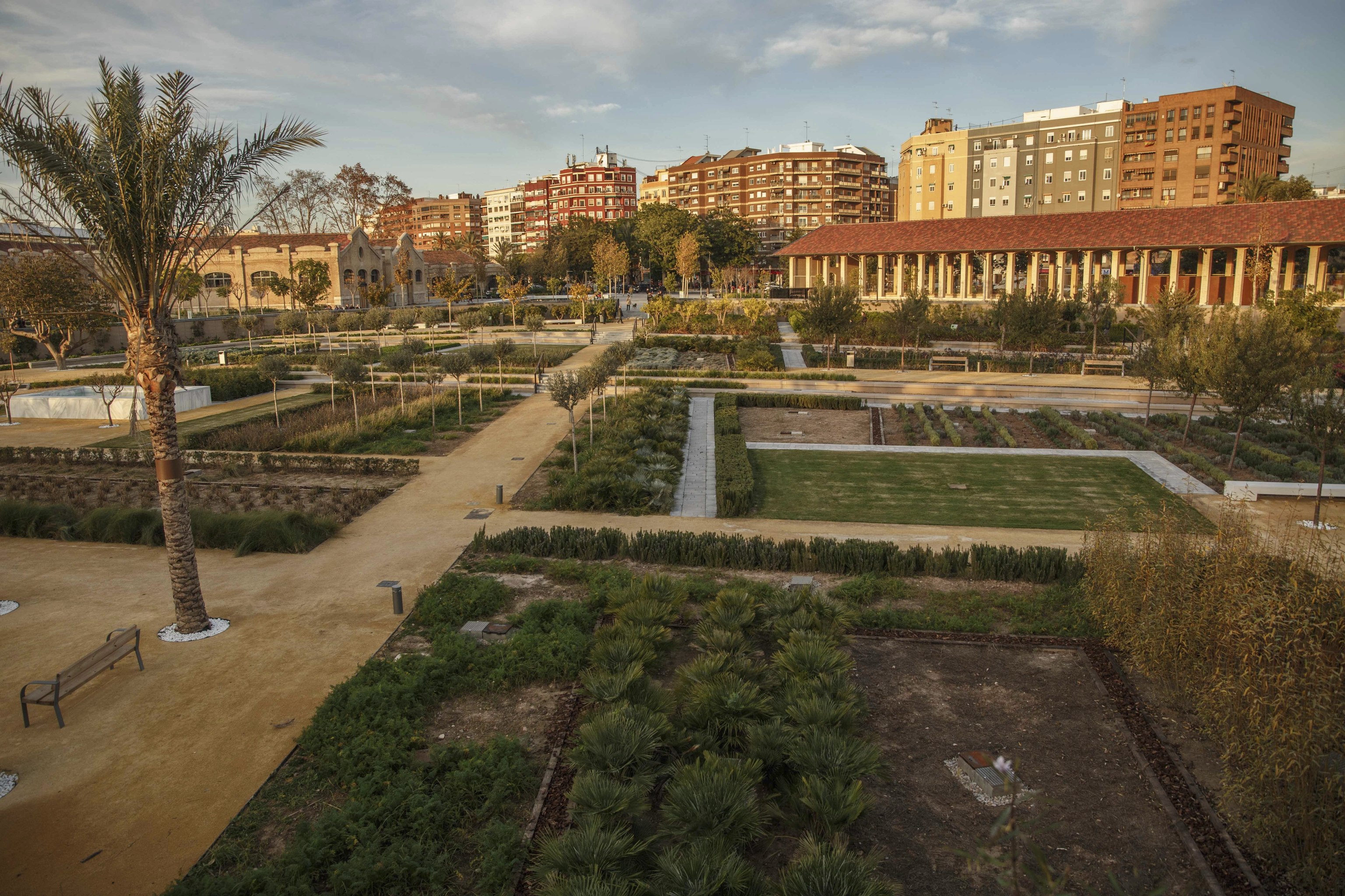 El parque Central de Valencia.