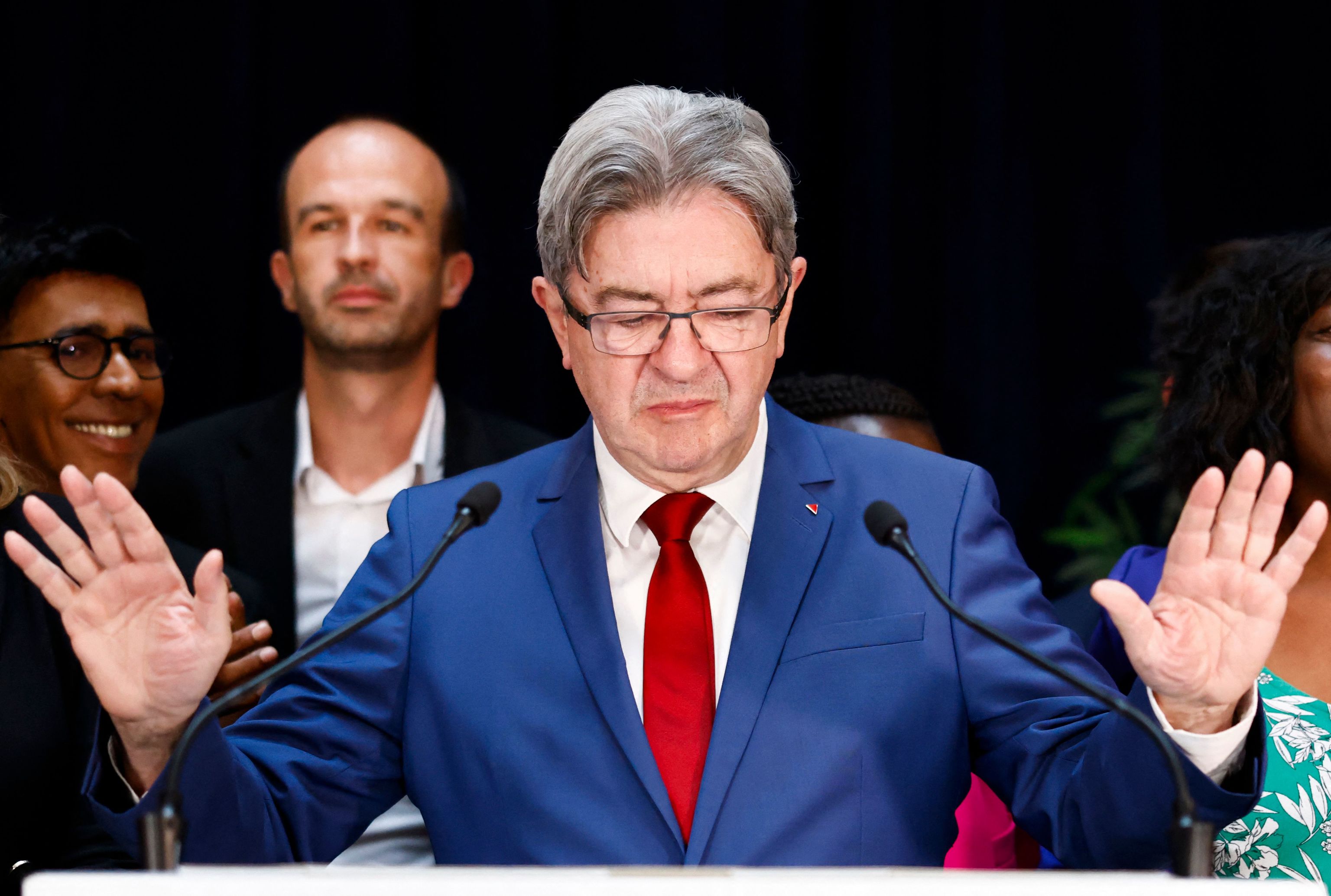 Jean-Luc Mélenchon.