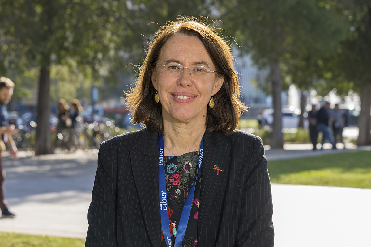 La investigadora Ana Navas, recientemente, en Valencia.