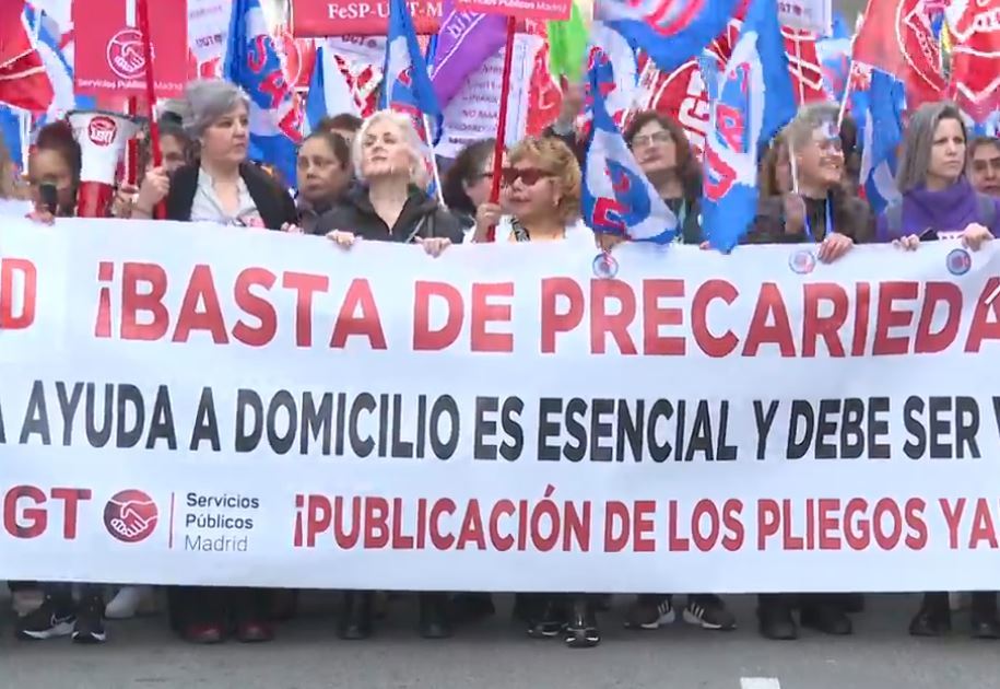 Suspendida la huelga de las trabajadoras del servicio de ayuda a ...