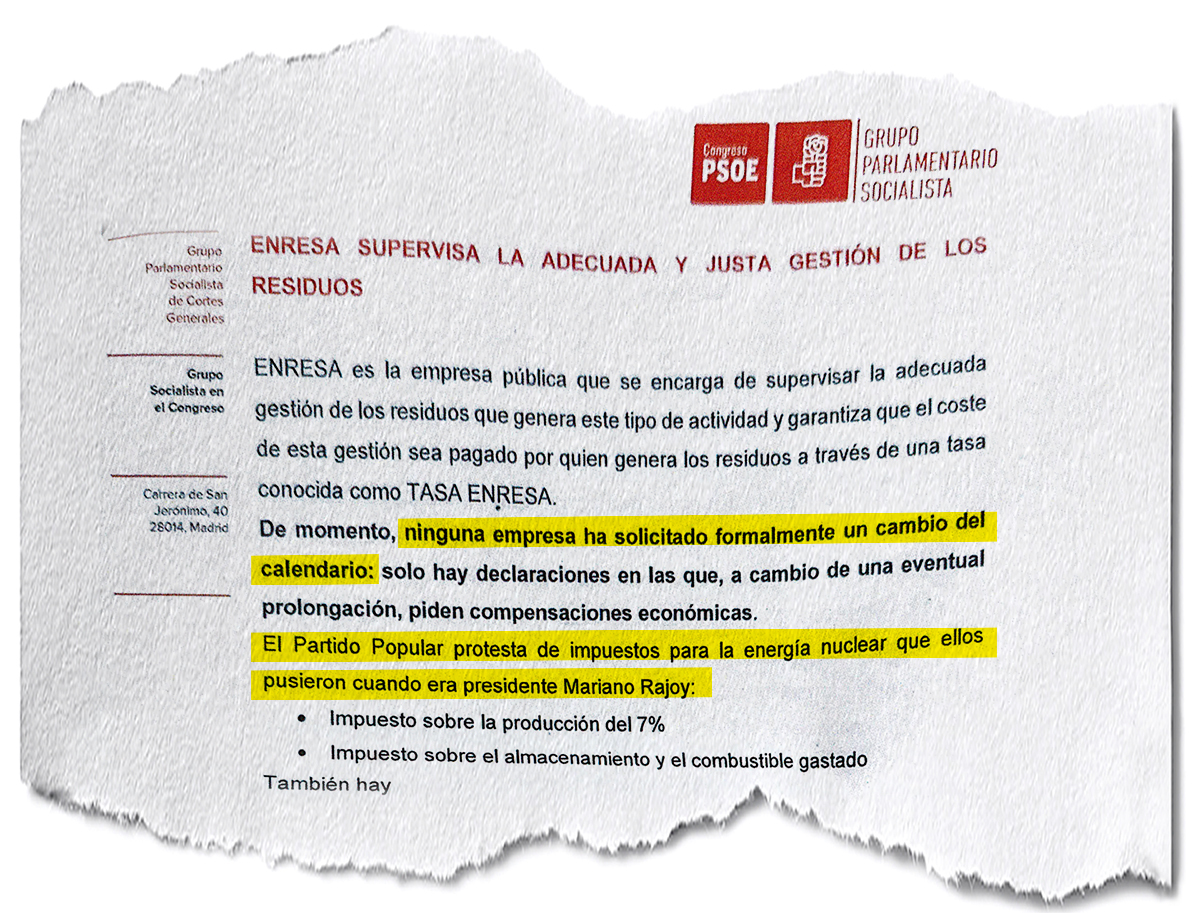 El PSOE alecciona a sus diputados con un argumentario a favor del ...