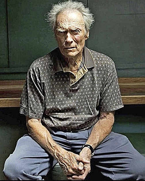 Clint Eastwood en el rodaje de 'Jurado Nº2'