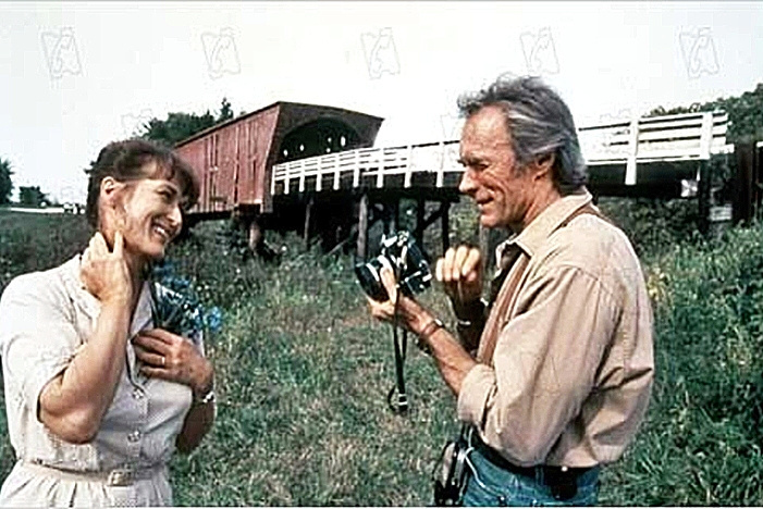 Meryl Streep y Clint Eastwood en 'Los puentes de Madison'