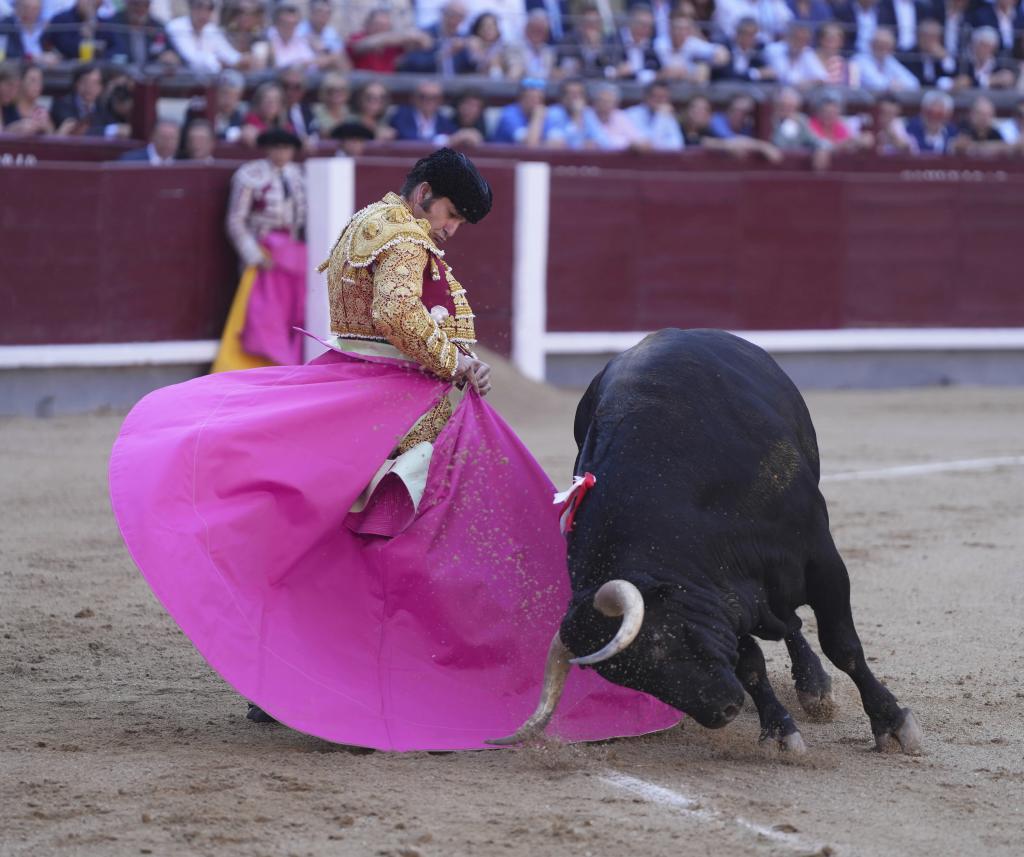 Media verónica antológica de Morante el pasado 28 de mayo en Las Ventas