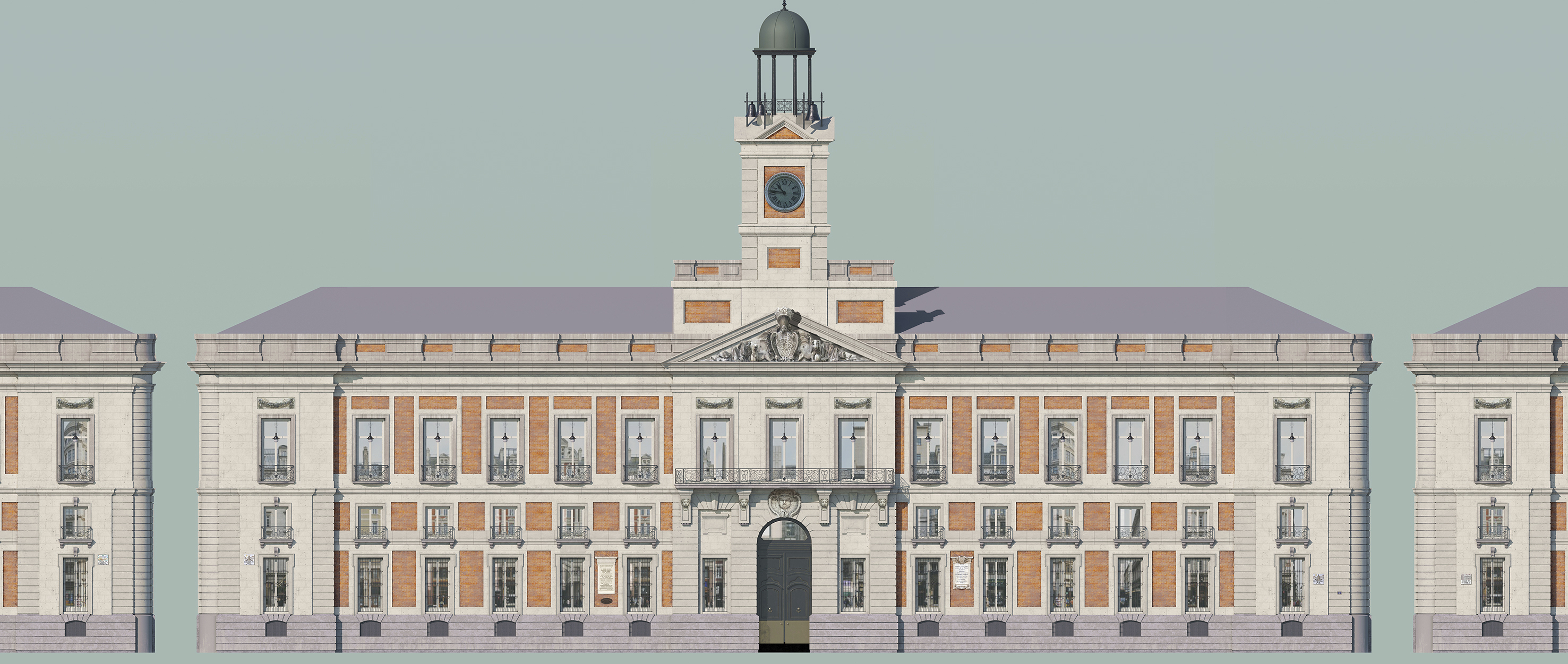 La Real Casa de Correos de la Puerta del Sol pasa por chapa y pintura ...