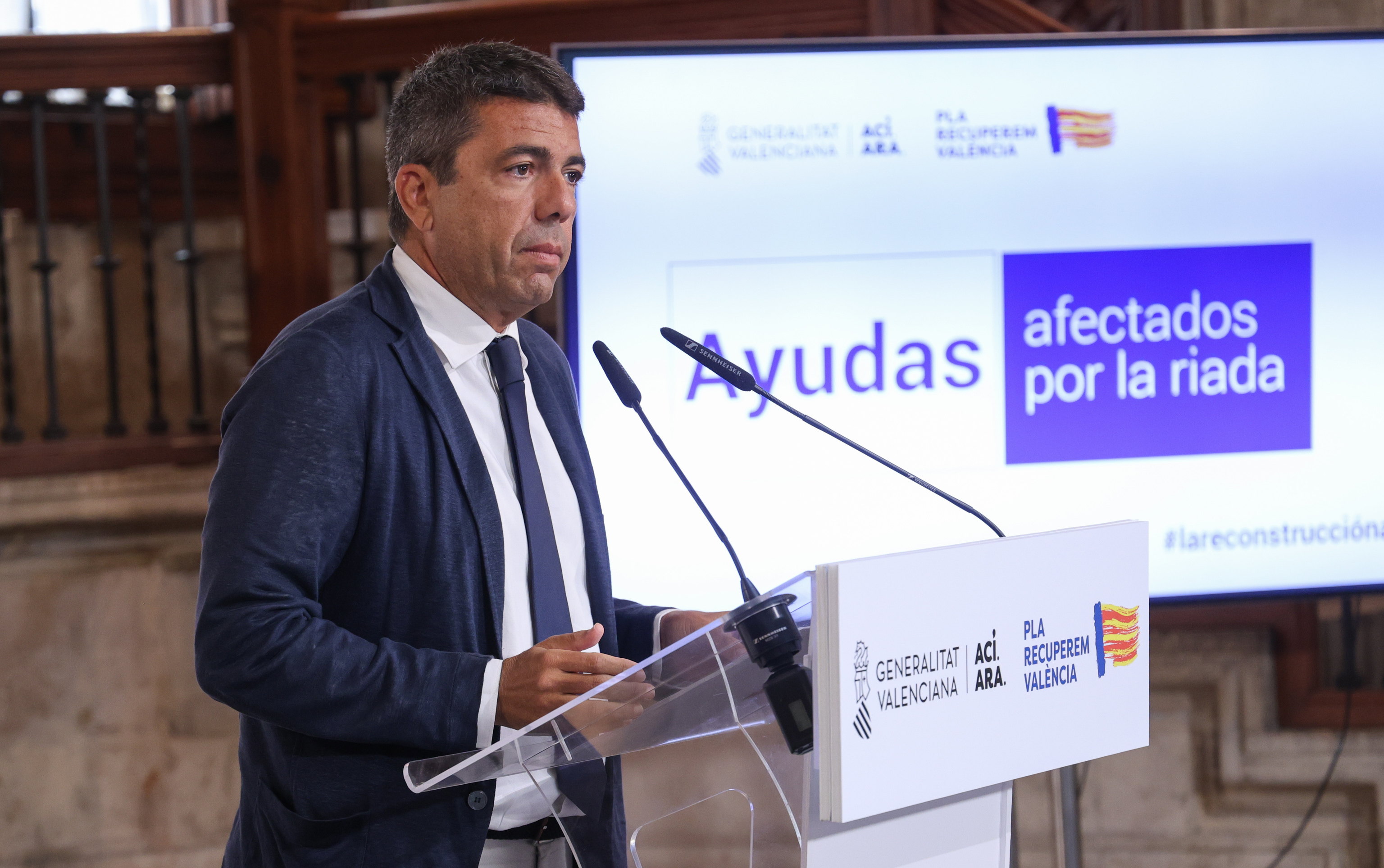 Mazón anuncia otros 350 millones en ayudas 