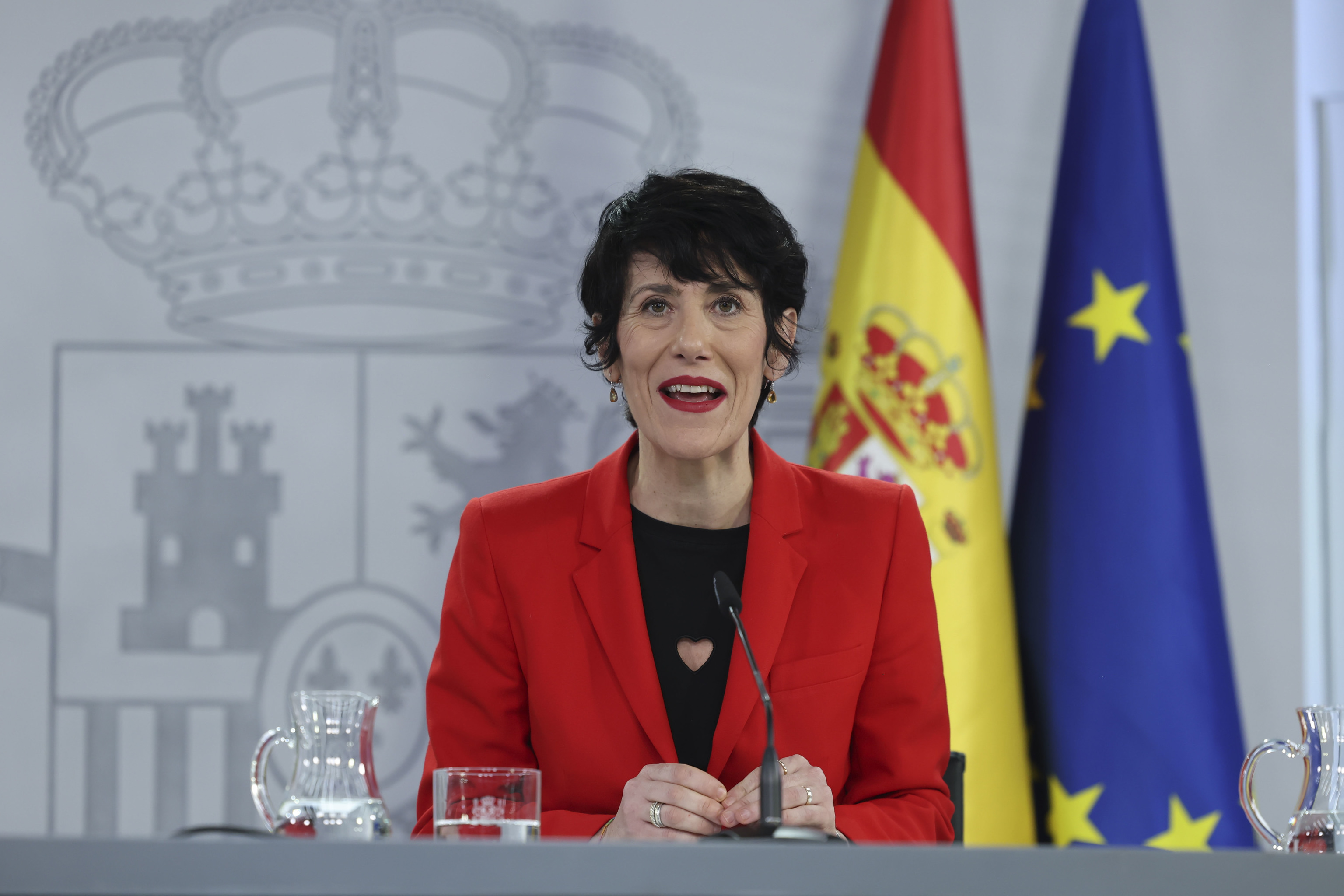 Moncloa evita la autocrítica tras el mal resultado de su ex portavoz en Aragón: "No hay mejor candidata que Alegría"