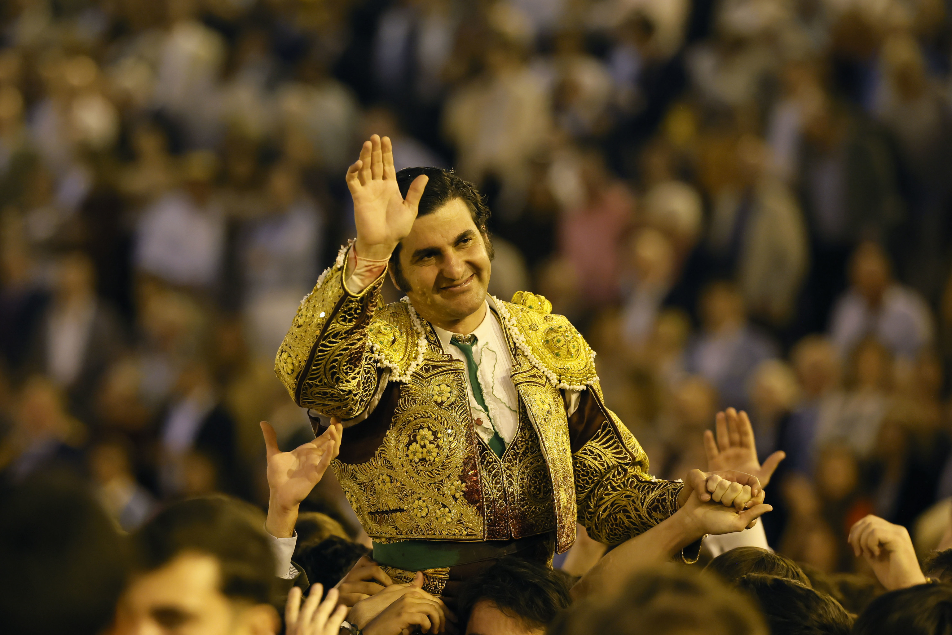 Morante de la Puebla, entre barreras de una tarde para la historia: "Estoy más viejo que el Cachorro"
