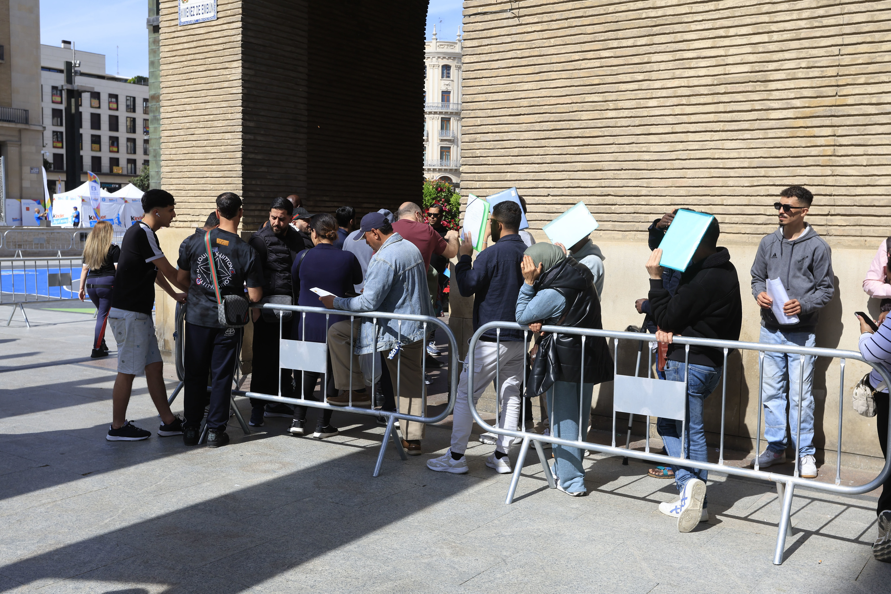 La inmigración va por barrios