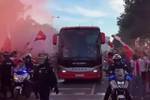 Altercados previos al partido entre el Almería y el Málaga dejan un aficionado herido y cinco detenidos