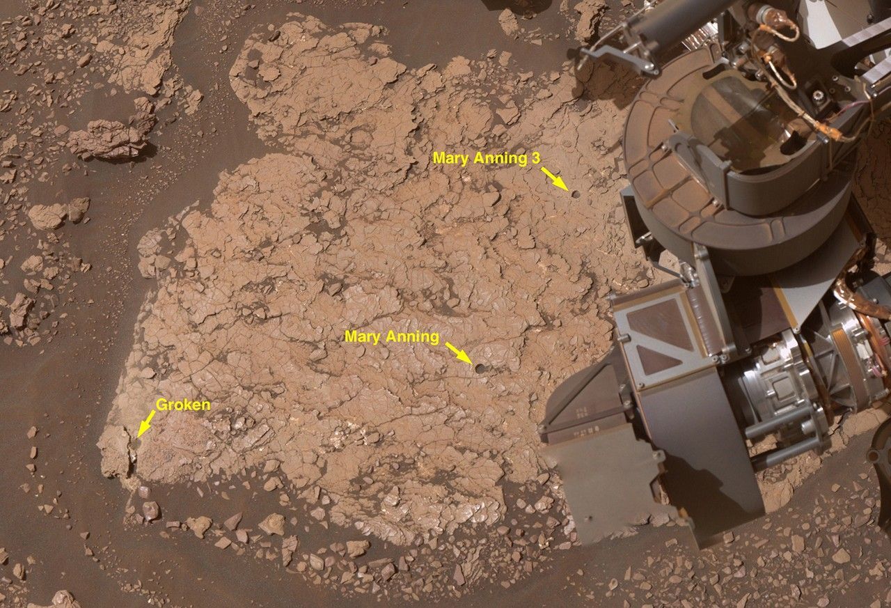 El robot Curiosity detecta componentes orgánicos que no habían sido hallados hasta ahora en Marte: "Se han preservado durante 3.500 millones de años"