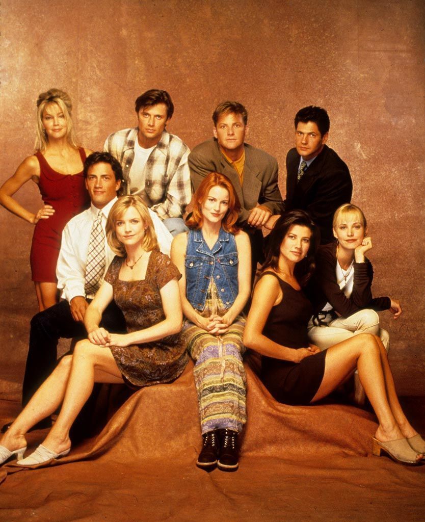 Las protagonistas de Melrose Place se reúnen tres décadas después del inicio de la serie: "Ahora somos mucho más sabias y estamos más relajadas"