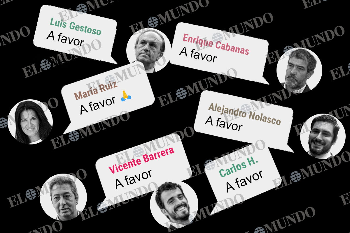 Los 'whatsapps' de la purga de Ortega Smith: expulsado en 13 minutos por "daño a Vox"