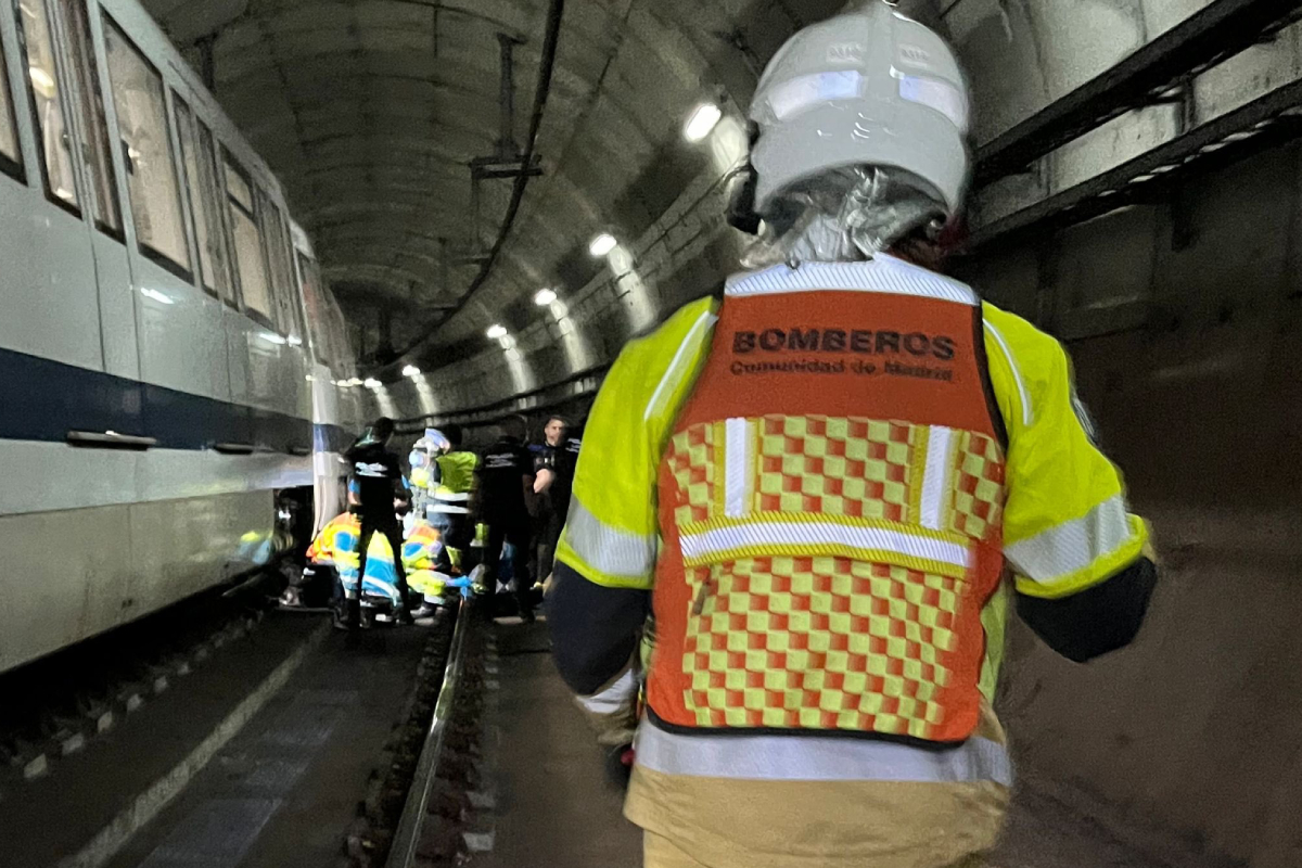 Herido grave un hombre tras ser  arrollado por un tren de MetroSur en Fuenlabrada